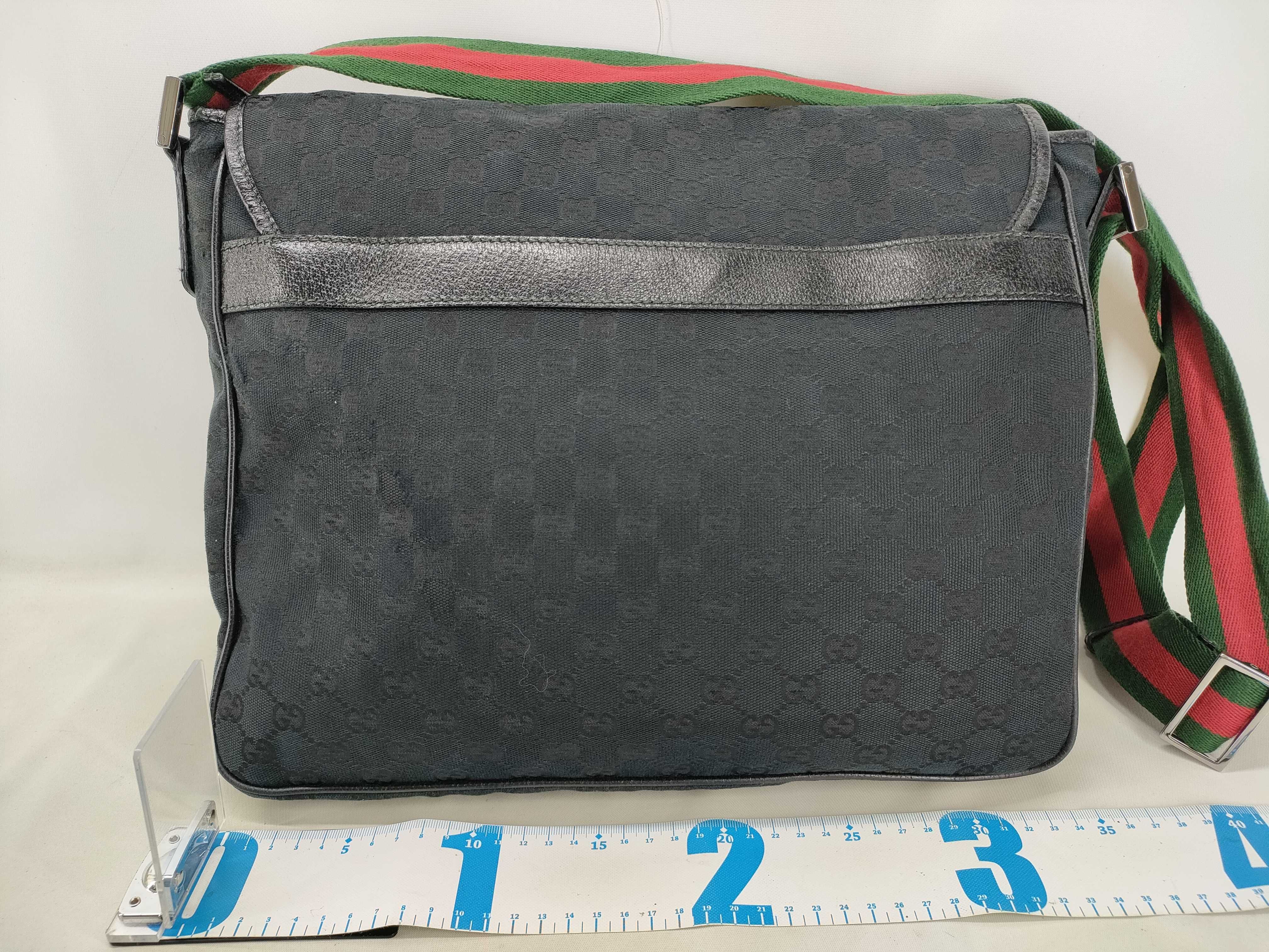 GG Canvas Cherry Line Messenger Shoulder Bag — view 2