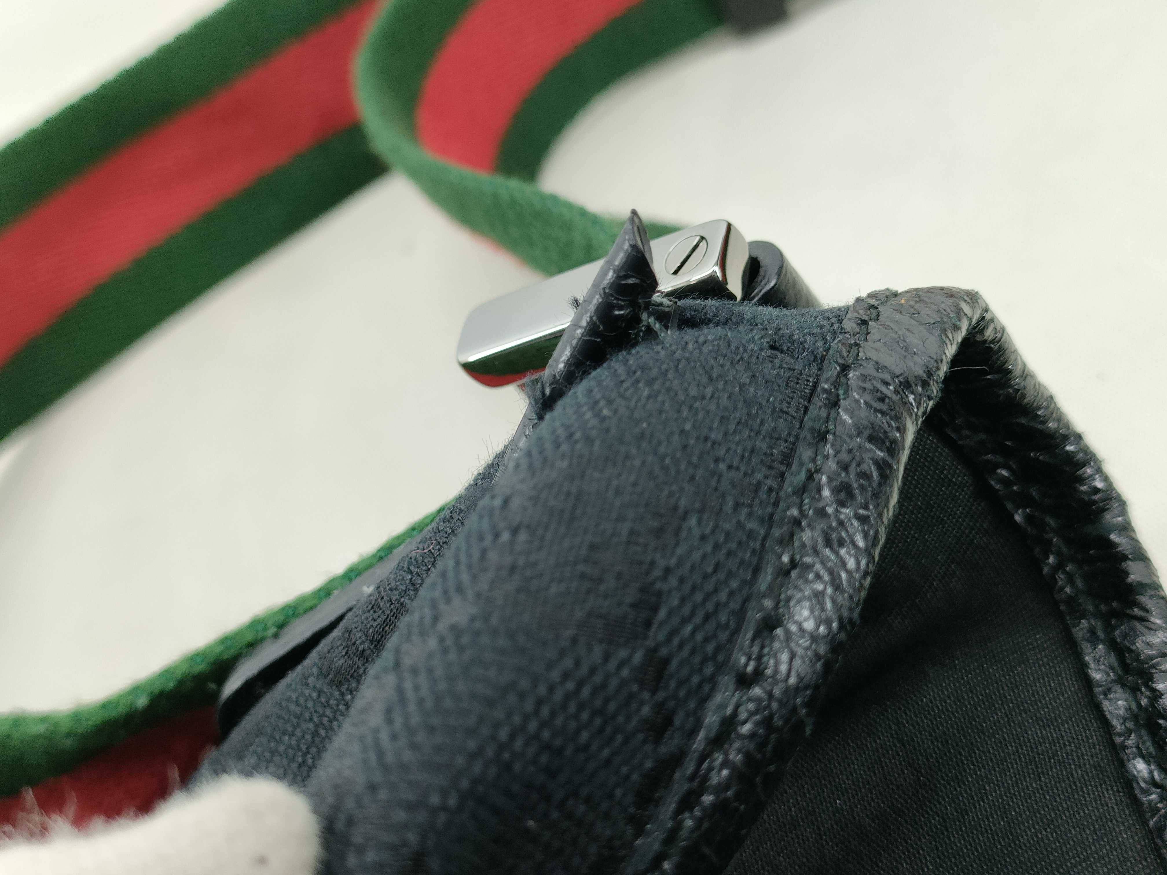 GG Canvas Cherry Line Messenger Shoulder Bag — view 15