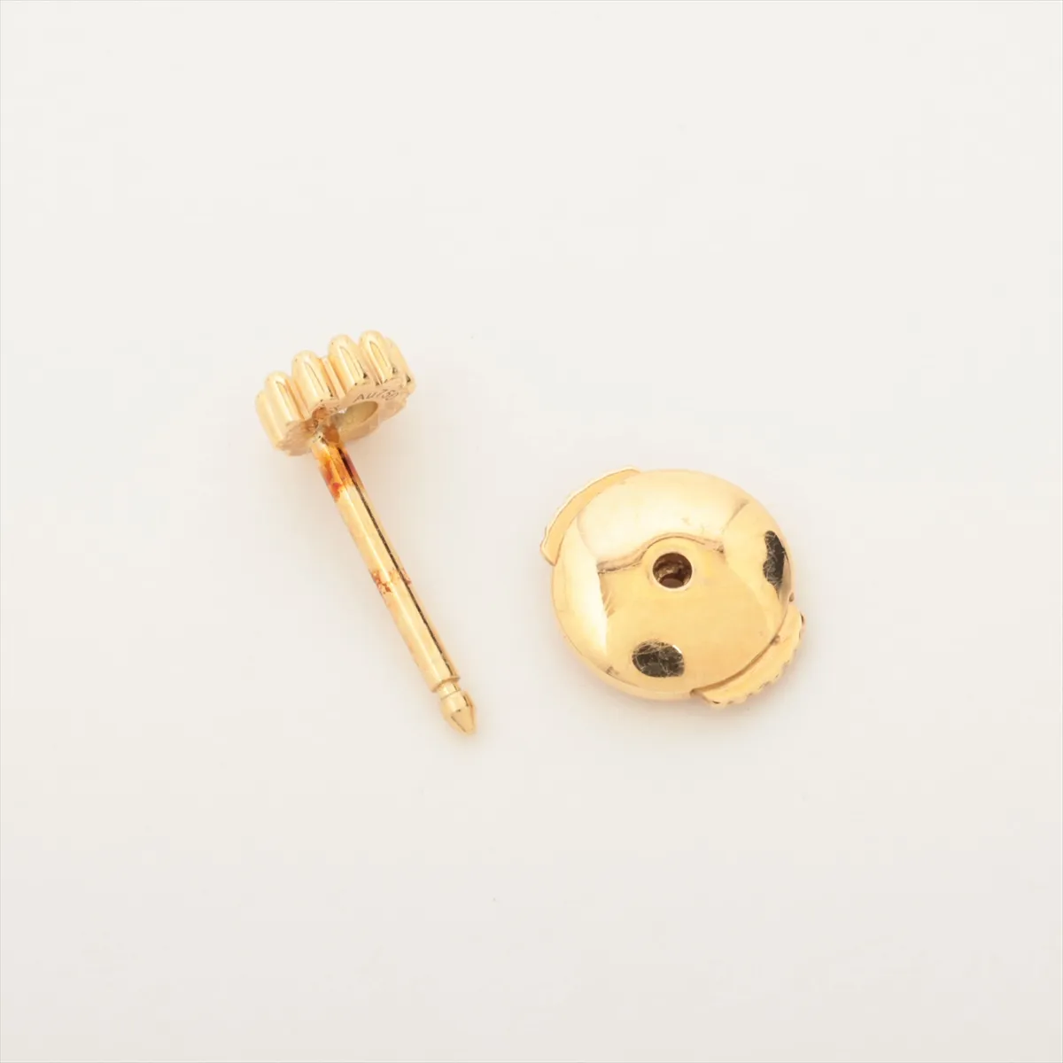 Mimi Rose Diamond Single Earrings 750(YG) 0.6g 665836 Post — view 4