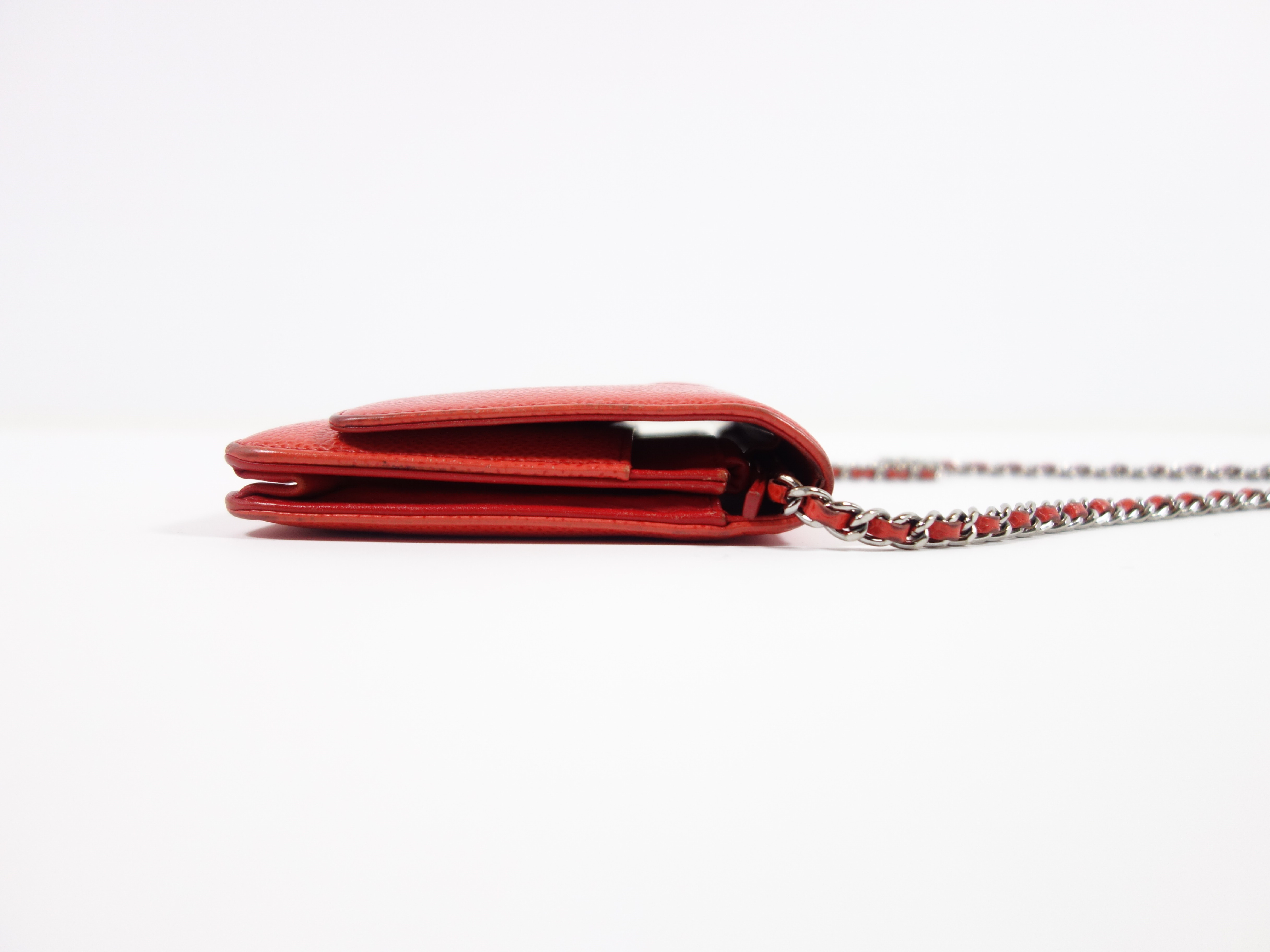 WOC Caviar Chain Wallet Shoulder Bag — view 4