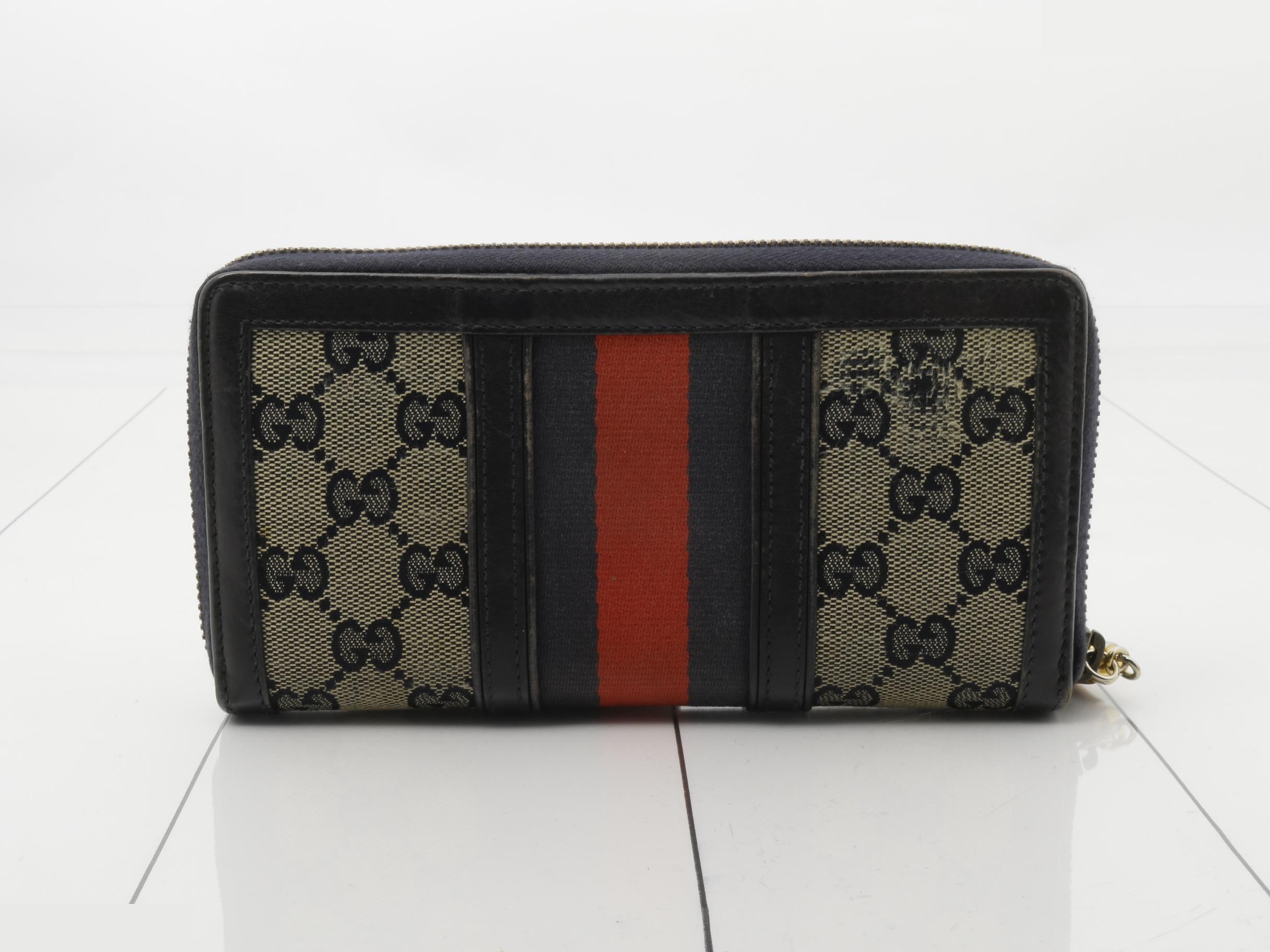 Round zipper long wallet — view 2