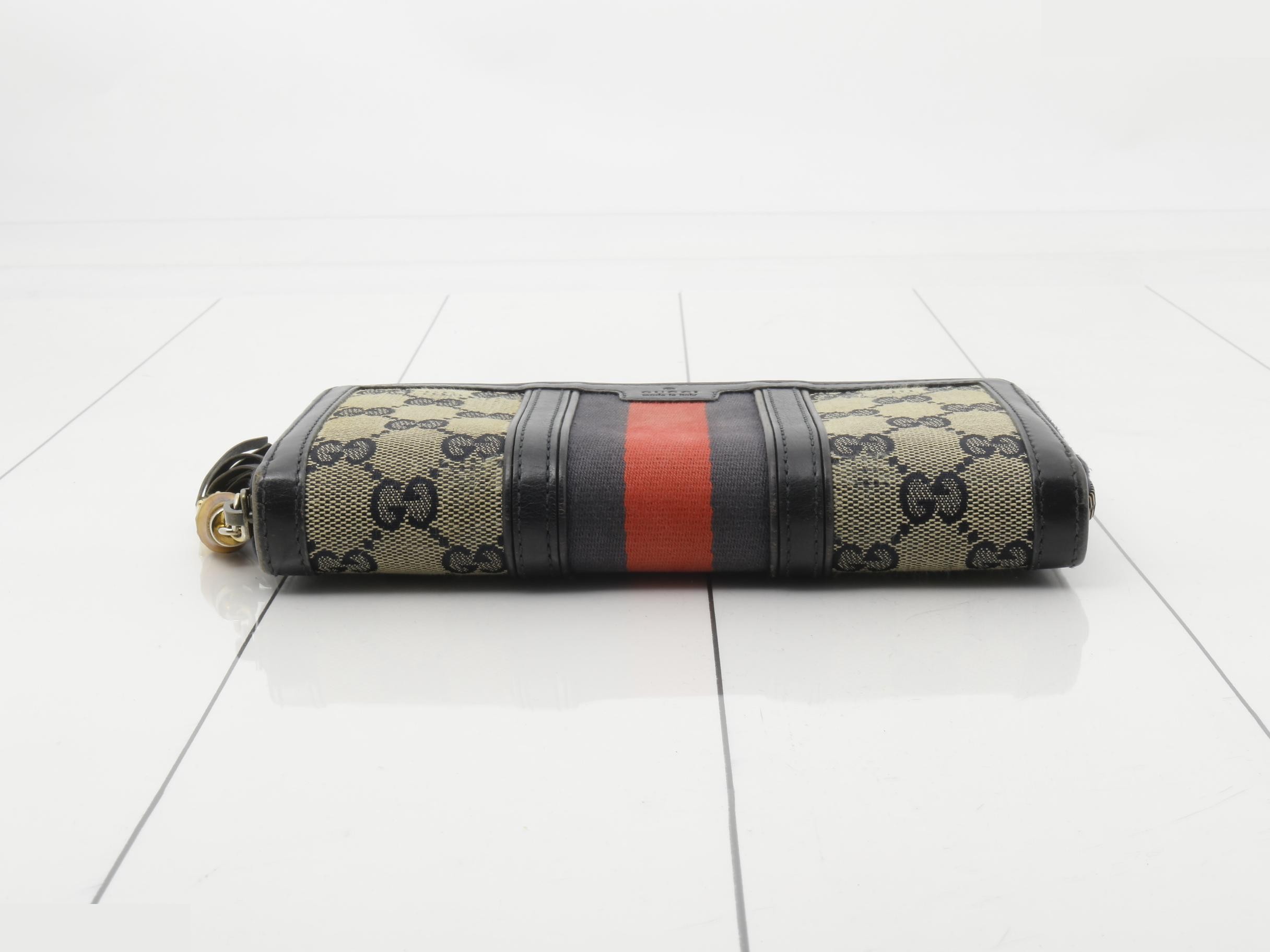 Round zipper long wallet — view 3