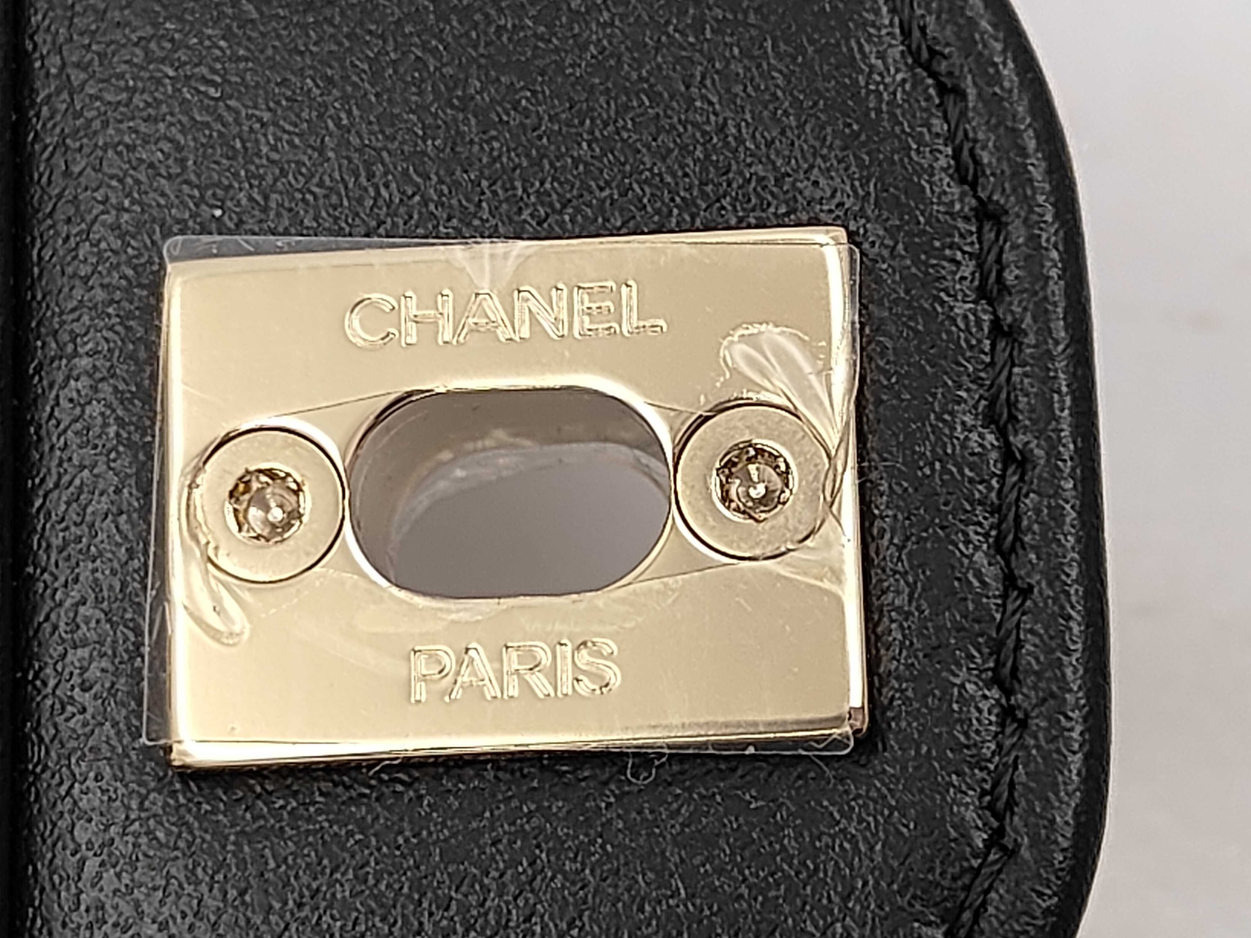 enamel chain shoulder bag — view 9