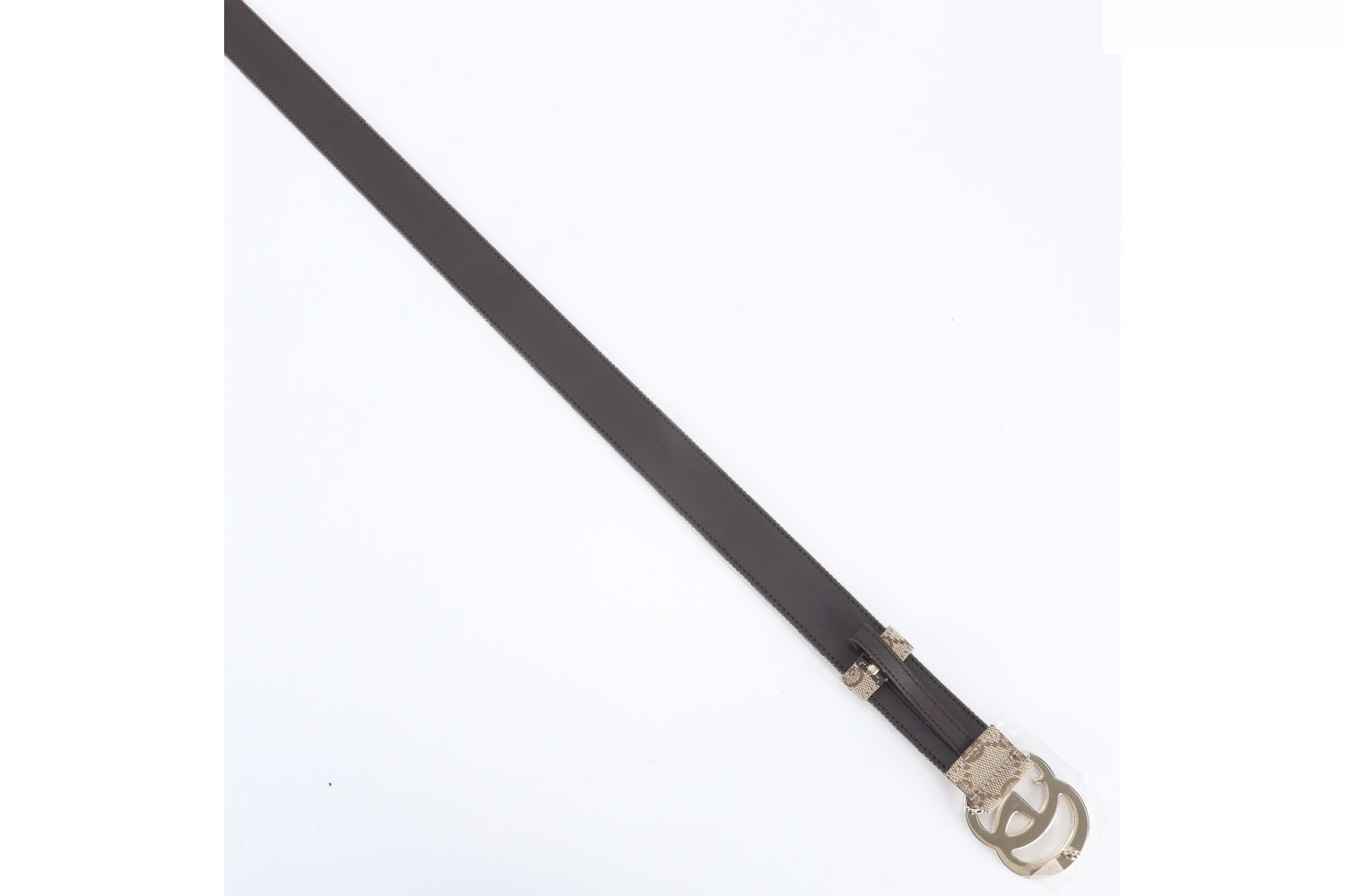 GG Canvas GG Marmont 625839 Leather Belt — view 5