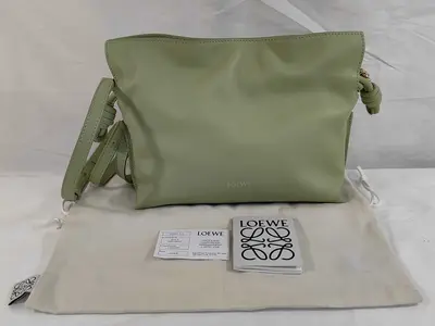 Flamenco Clutch Mini Light Green Clutch Bag
