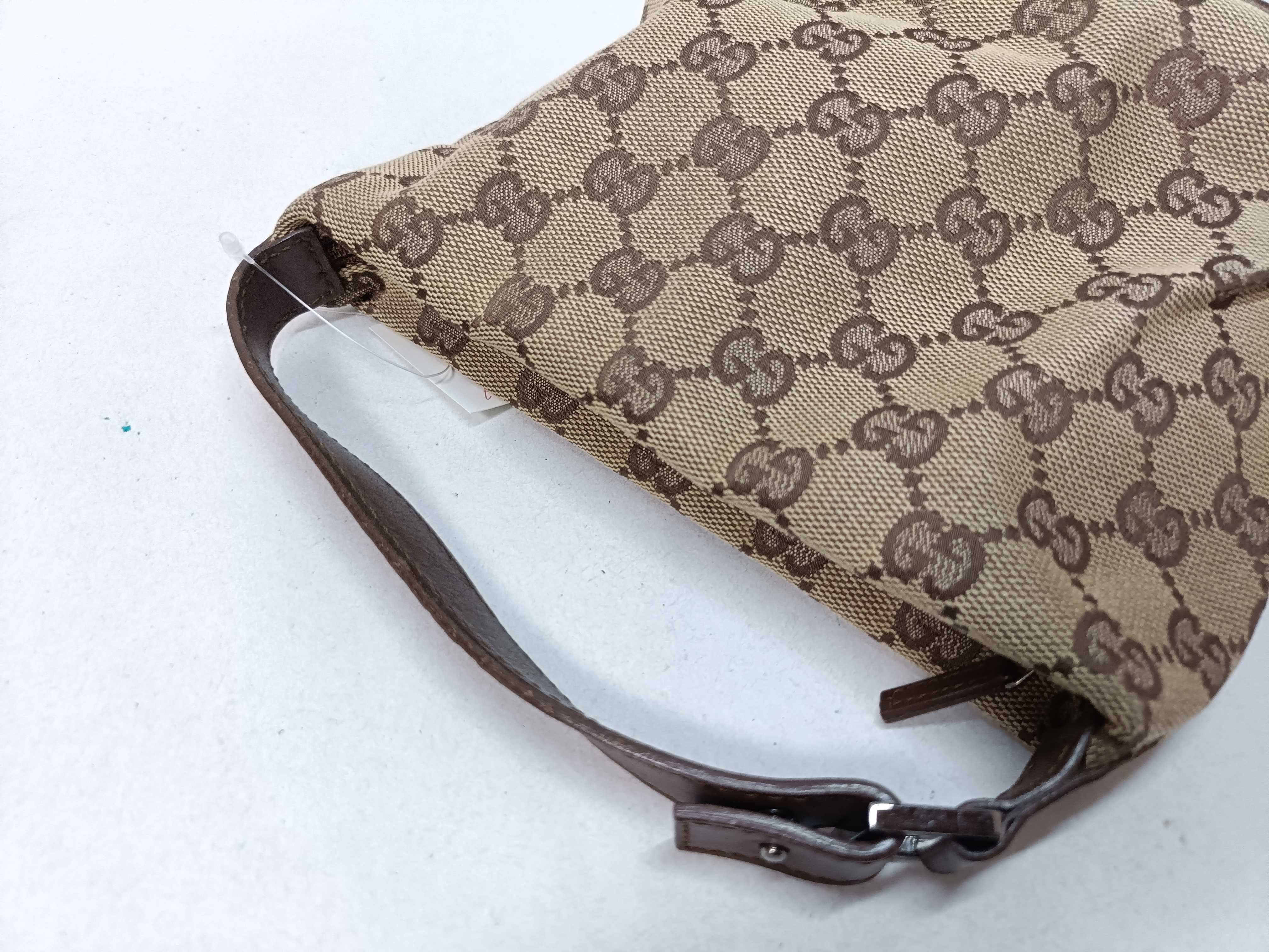 GG Canvas Accessory Pouch 34080 (Stain present) Pouch — view 3