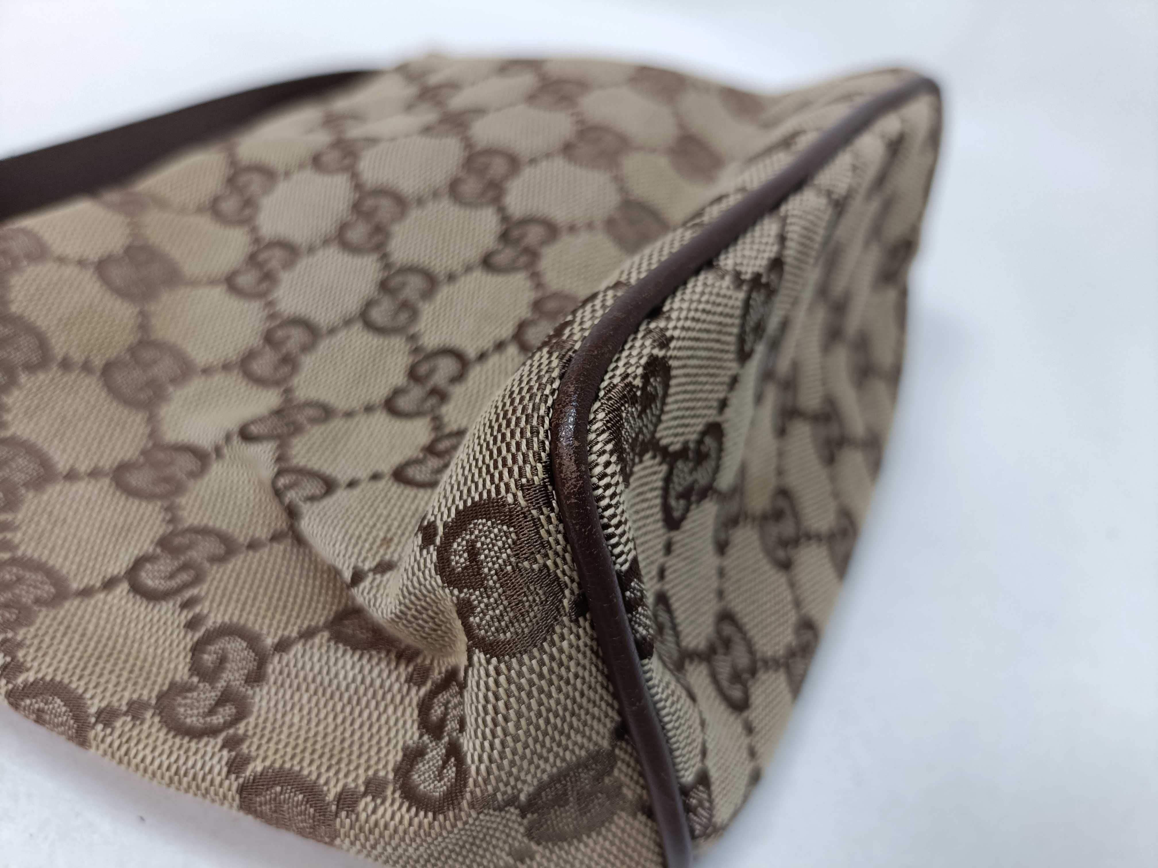 GG Canvas Accessory Pouch 34080 (Stain present) Pouch — view 6