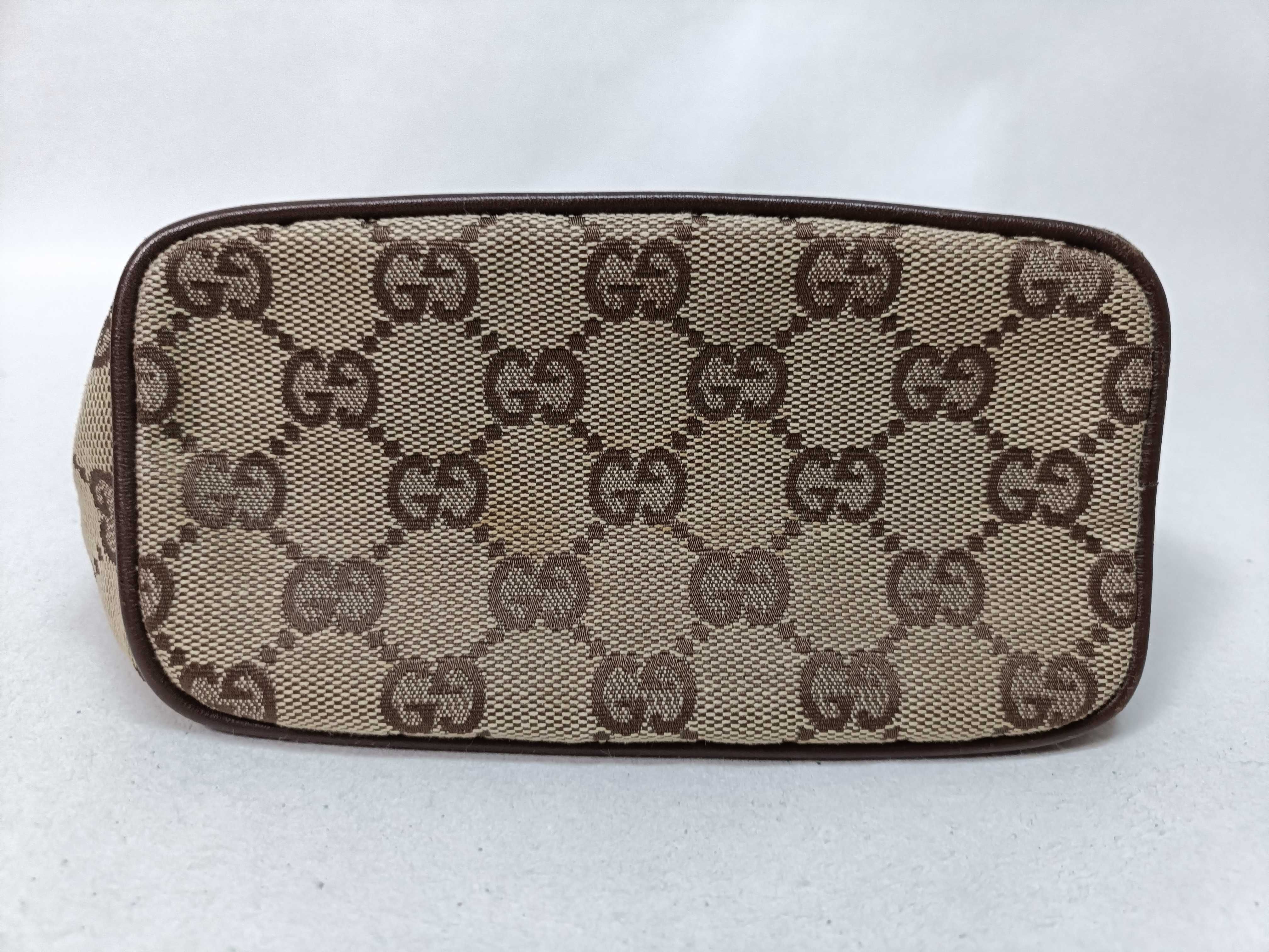 GG Canvas Accessory Pouch 34080 (Stain present) Pouch — view 7