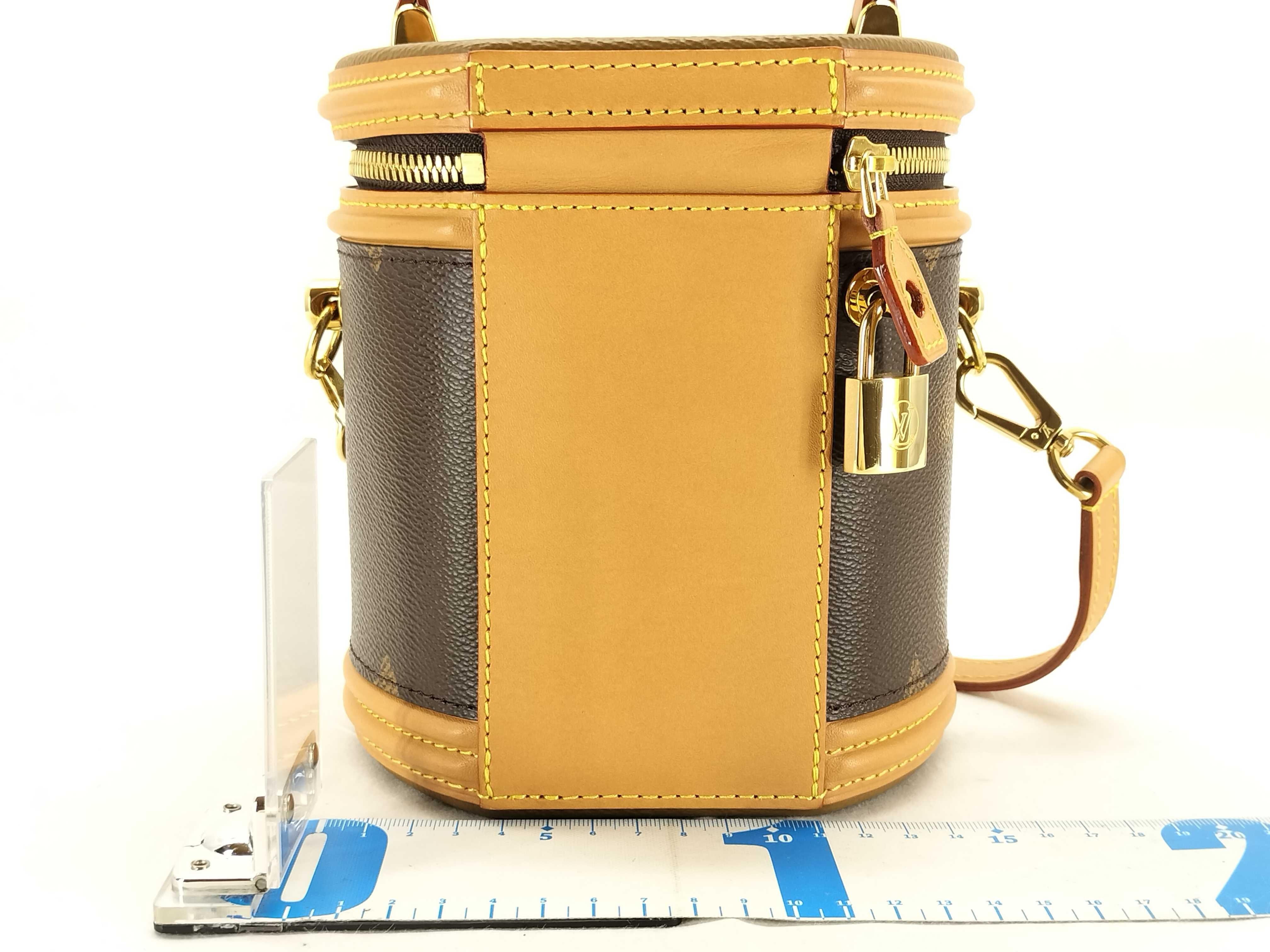 Monogram Louis Vuitton Cannes Monogram Reverse 2-Way Vanity Shoulder Bag M44603 Vanity Bag — view 2