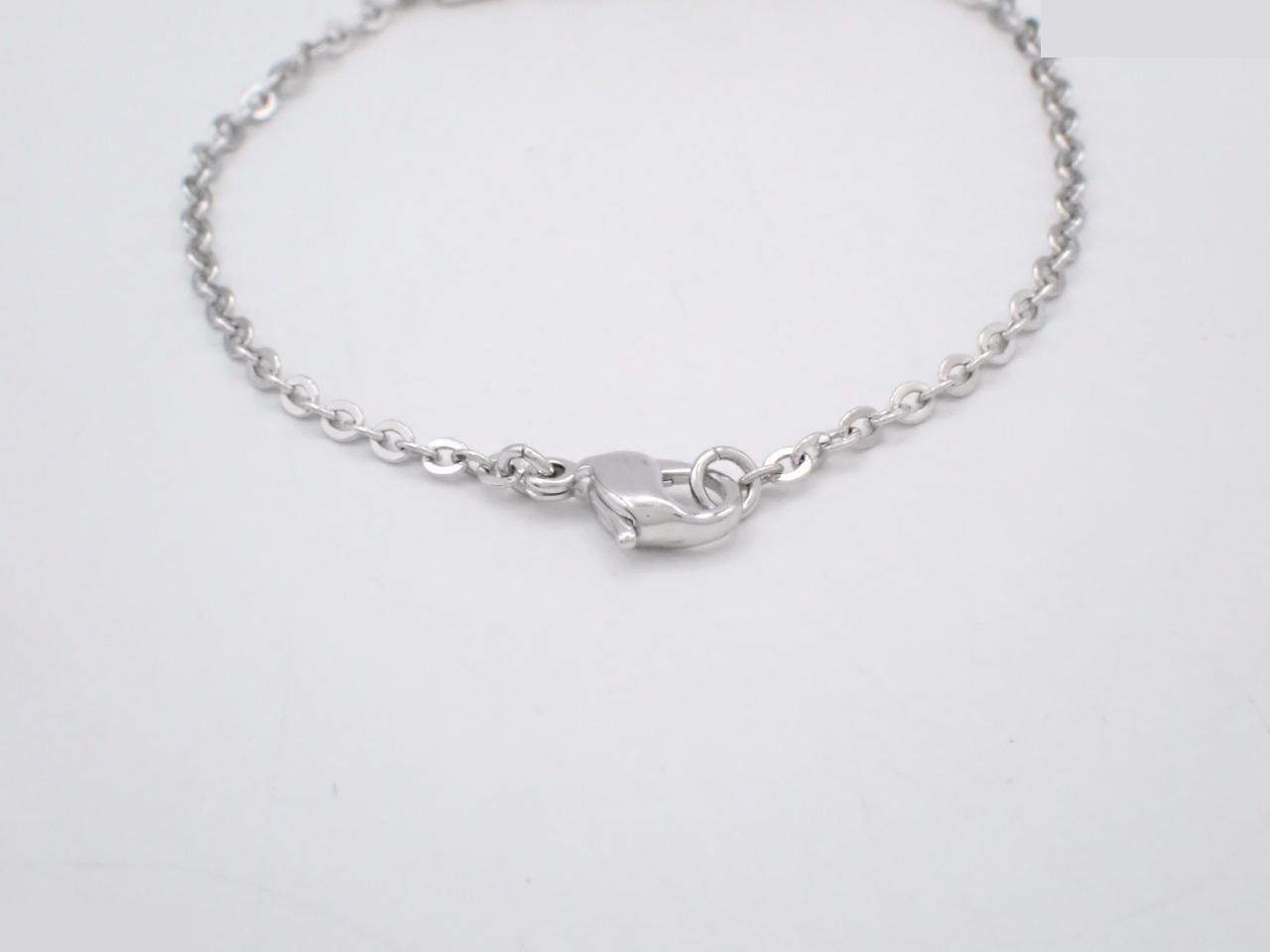 bracelet, silver, wrist size approximately 18cm — view 3