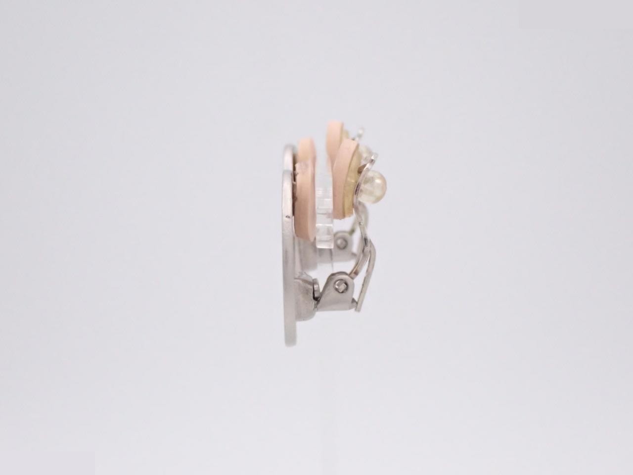 silver earrings — view 3