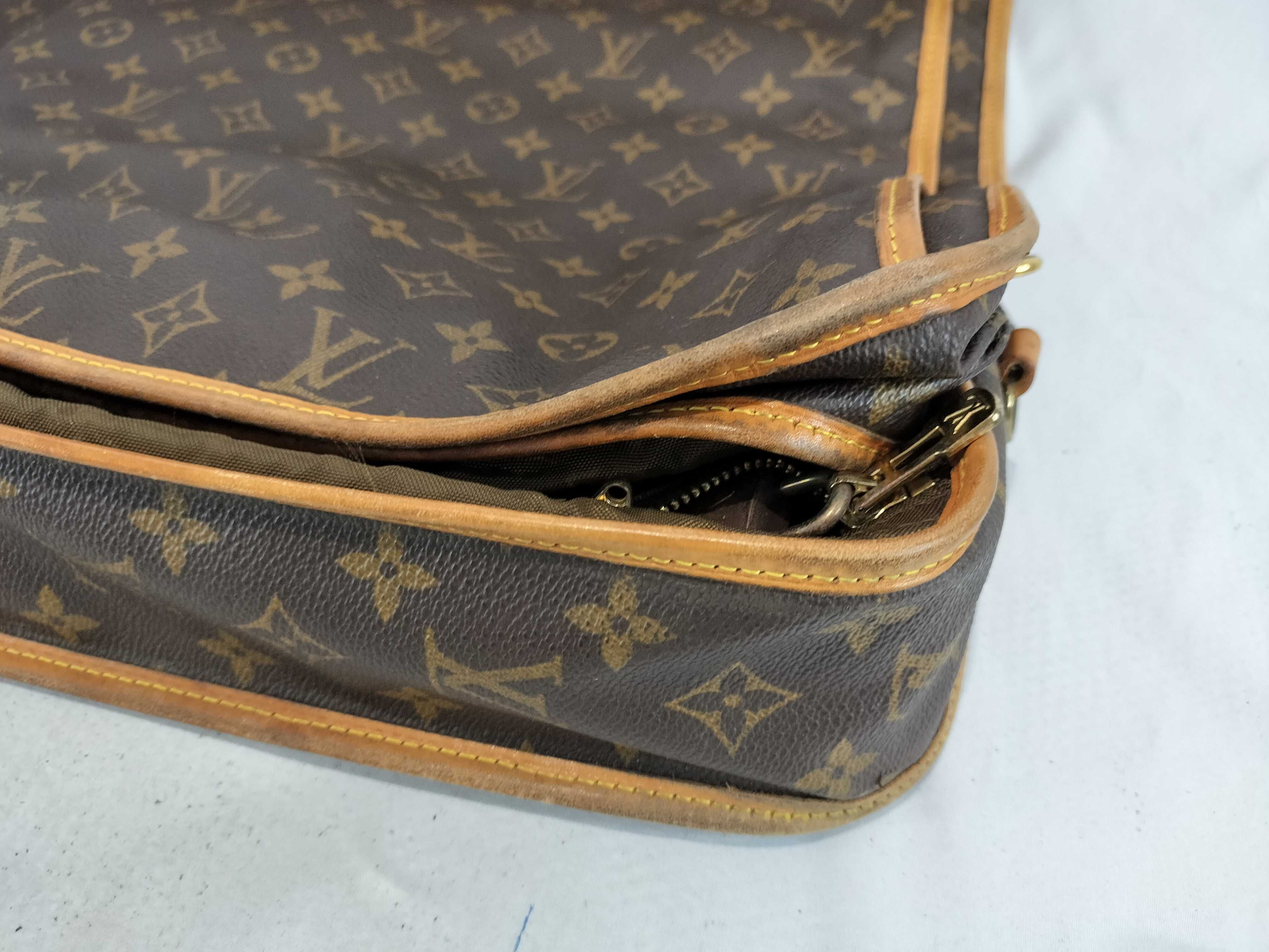 Monogram Garment Bag with Hanger — view 6