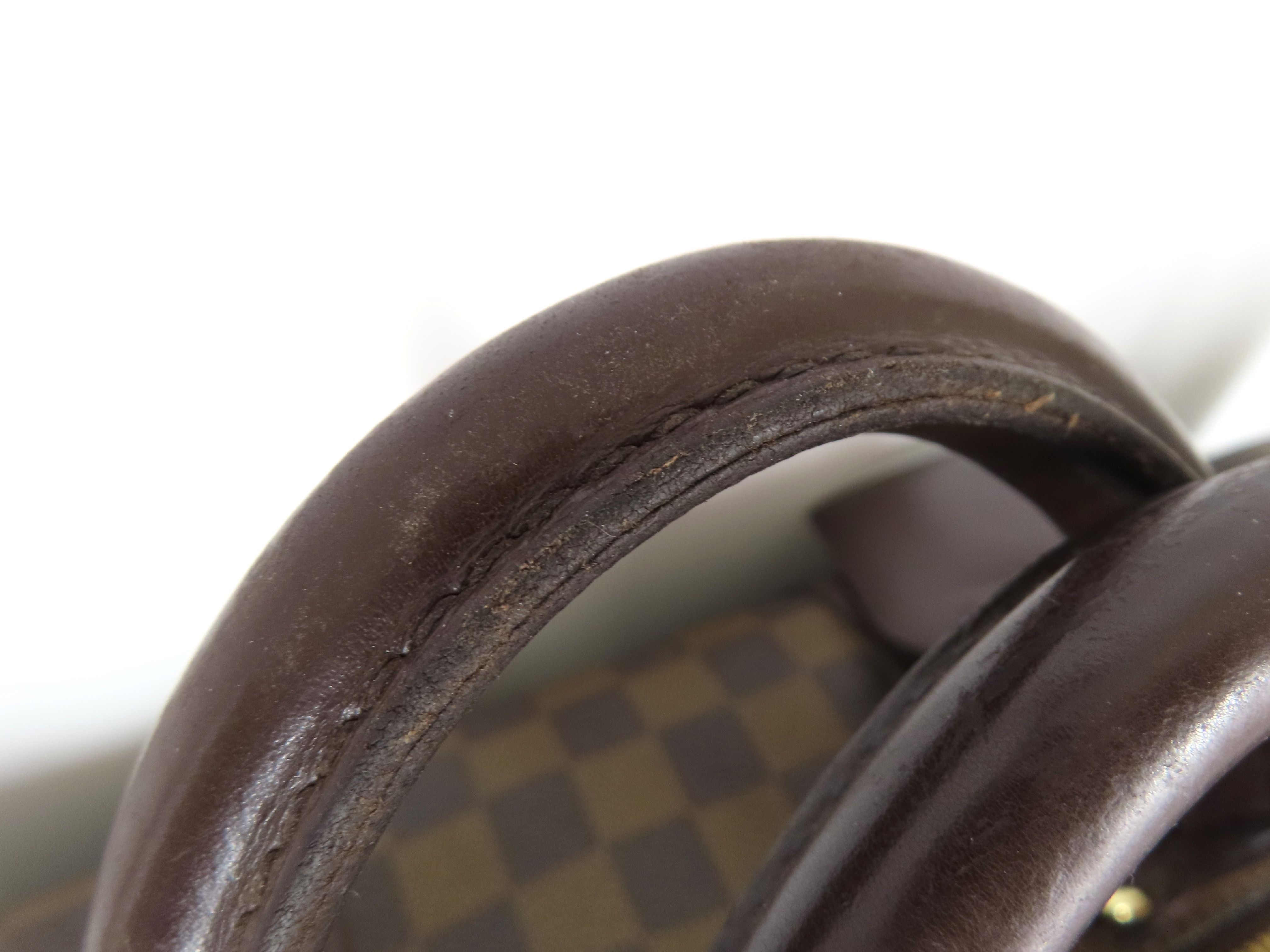 Damier FR- Damier Keepall 50 N41427 MB4027 Brown Boston Bag — view 4
