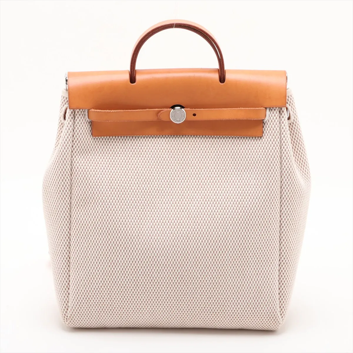 Herbag Ad PM Toile GM x Vache Hunter Beige x Natural Silver Hardware G: 2003