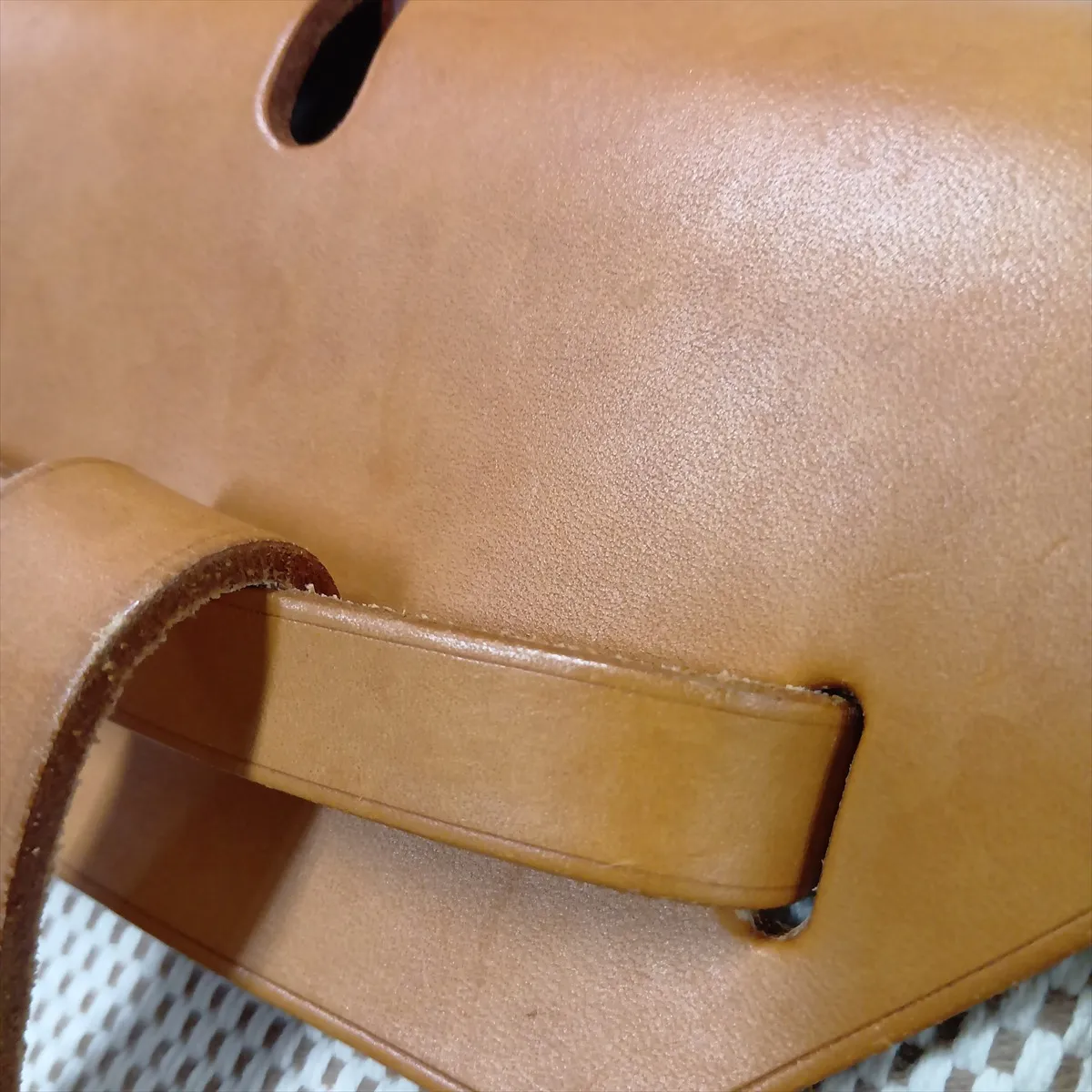 Herbag Ad PM Toile GM x Vache Hunter Beige x Natural Silver Hardware G: 2003 — view 12