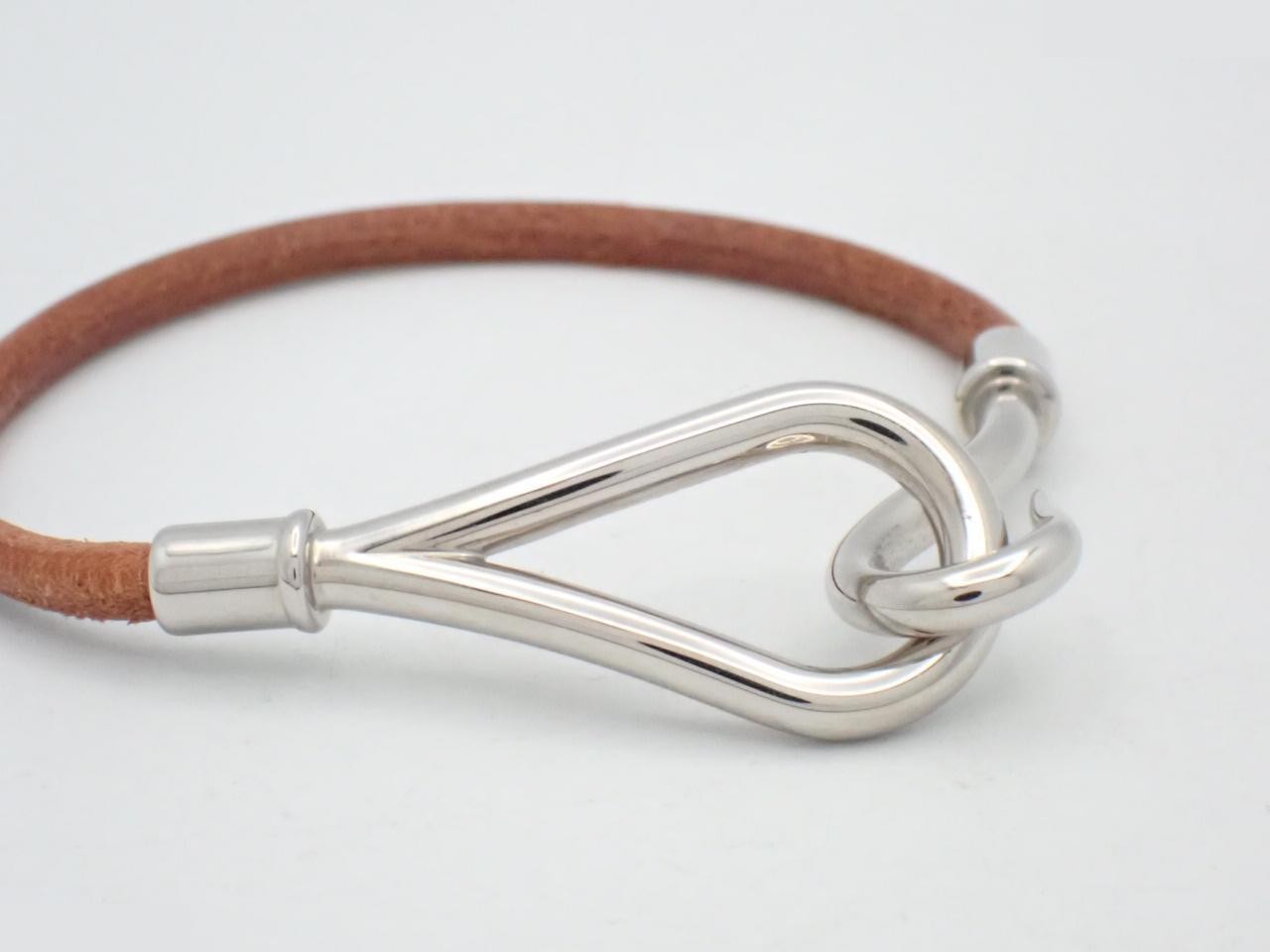 Leather bracelet, jumbo bracelet, wrist circumference approximately 16 cm — view 3