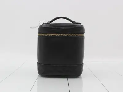 Lambskin Vanity Bag, Bicore, Gold Hardware