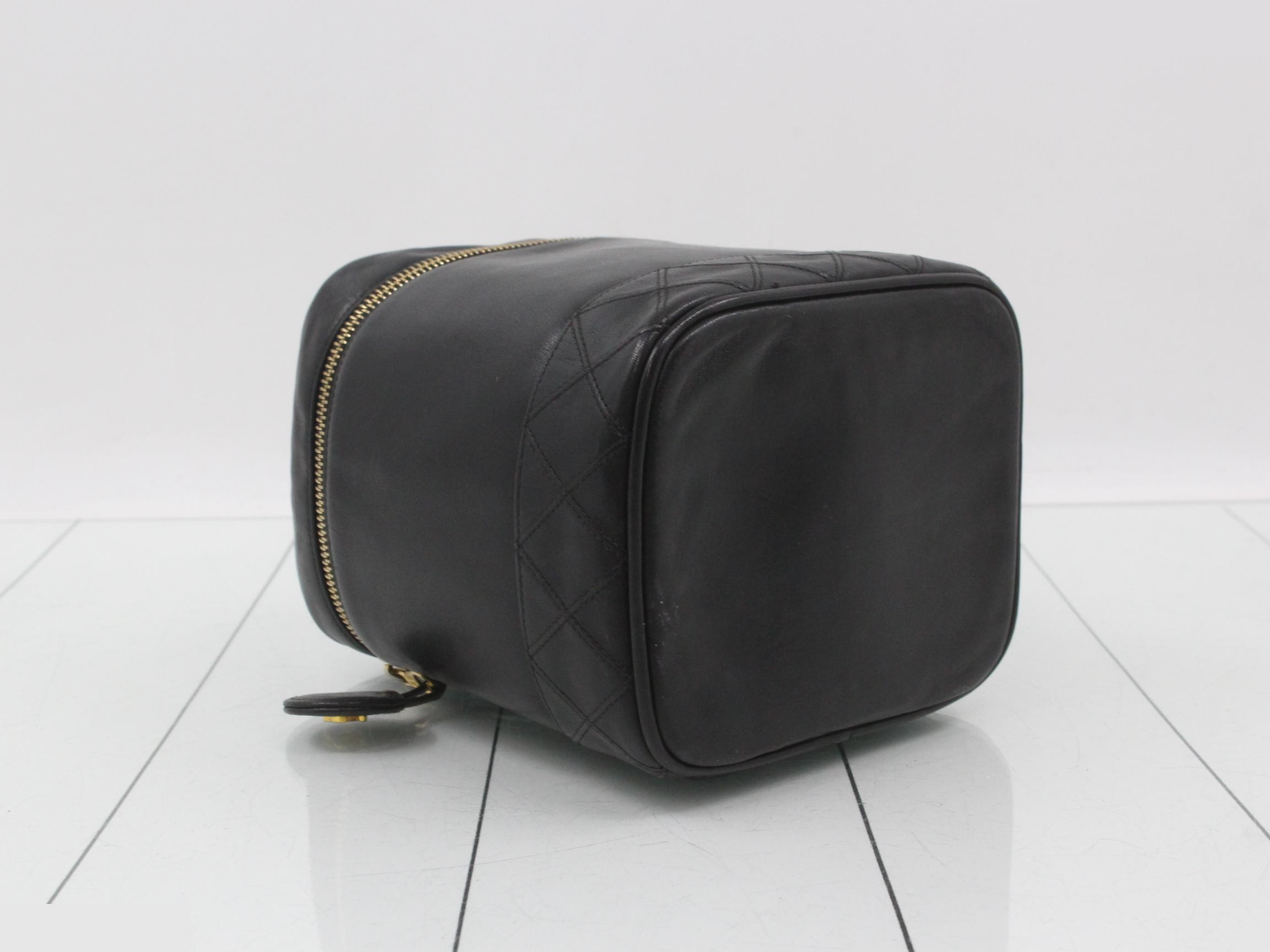 Lambskin Vanity Bag, Bicore, Gold Hardware — view 5