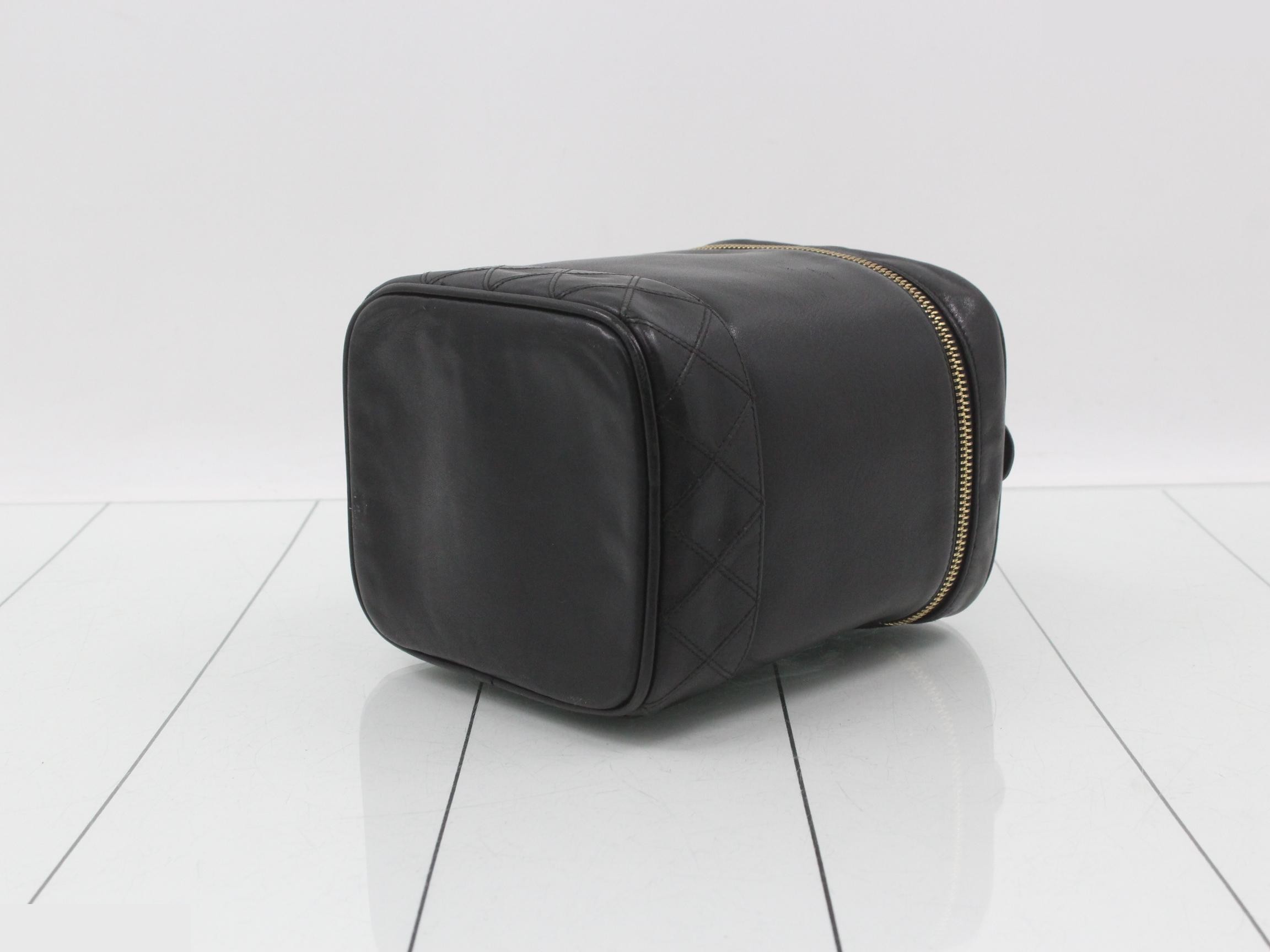 Lambskin Vanity Bag, Bicore, Gold Hardware — view 6