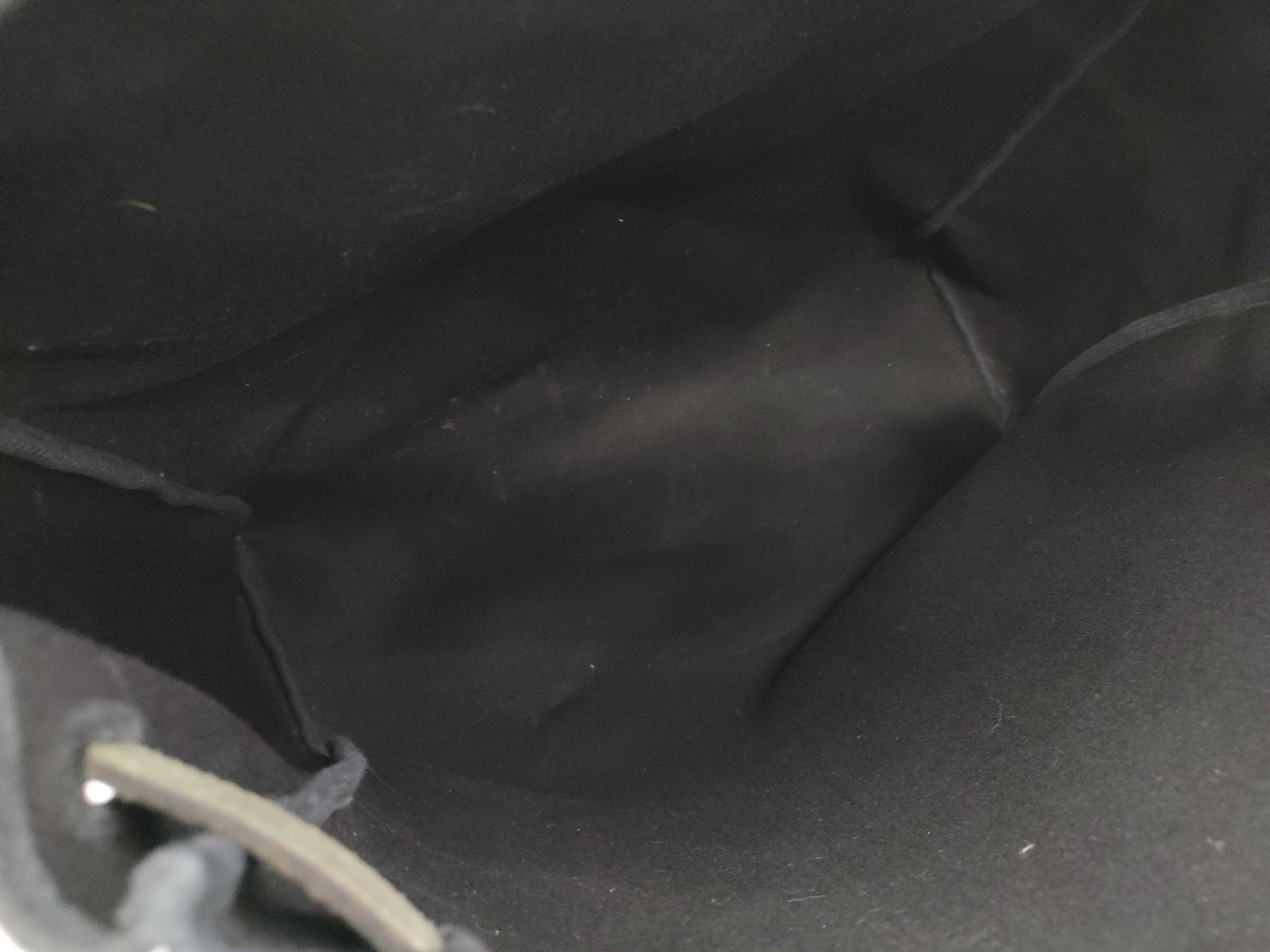 Herbag GM Toile Officier x Vache Hunter Black Silver Hardware C: 1999 Shoulder Bag — view 9