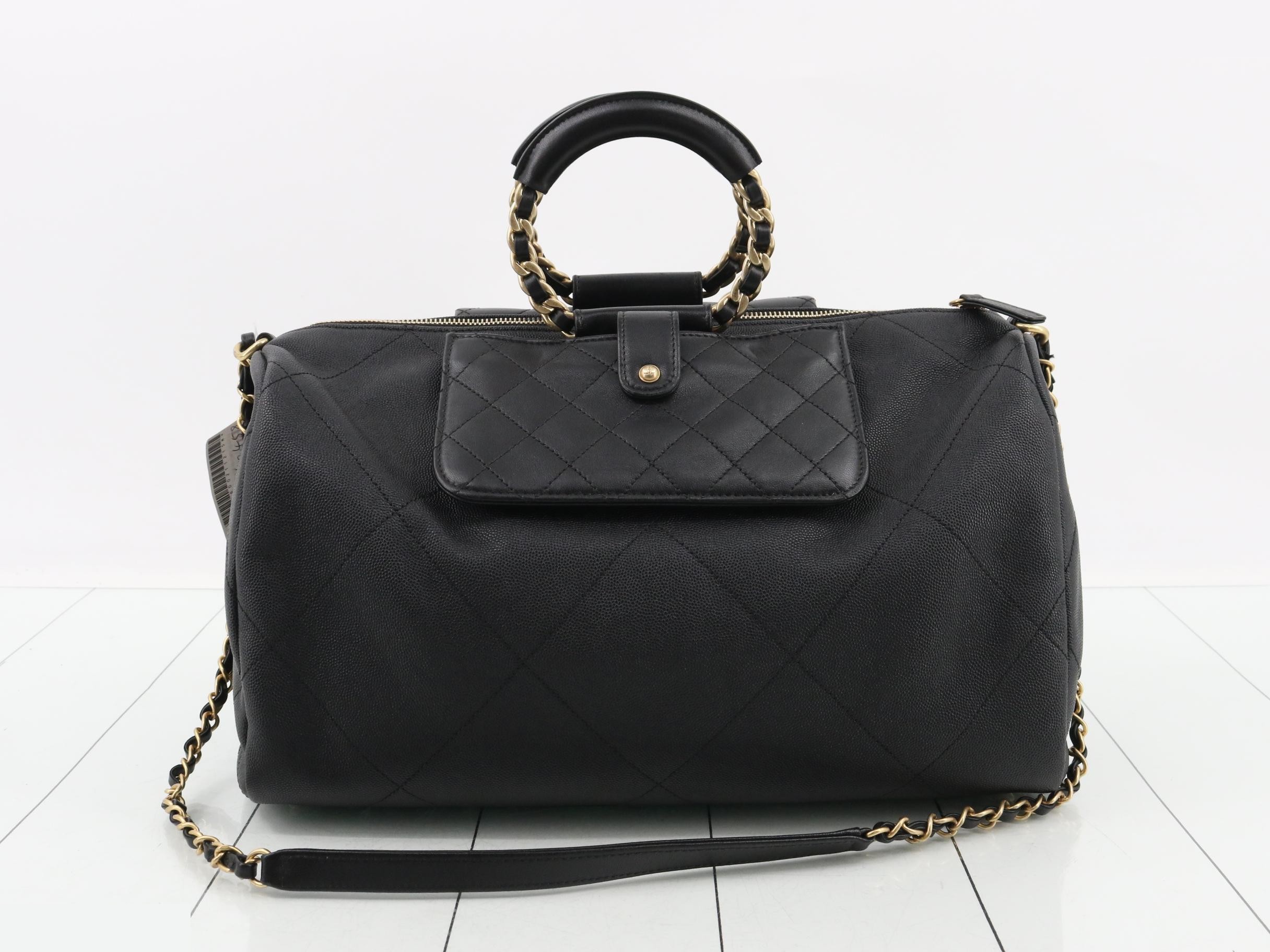 Caviar skin (bag) Boston handbag — view 2