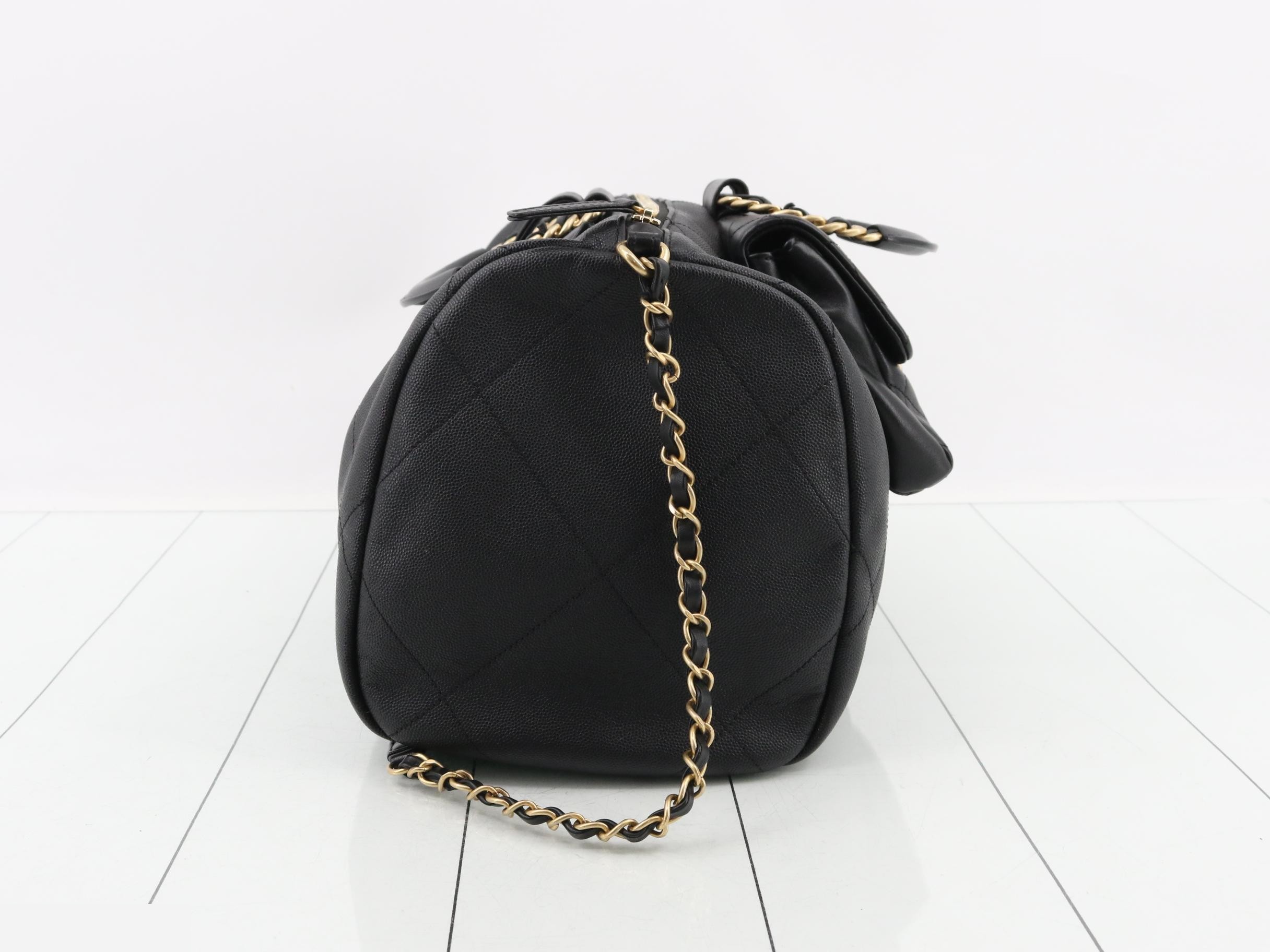 Caviar skin (bag) Boston handbag — view 4