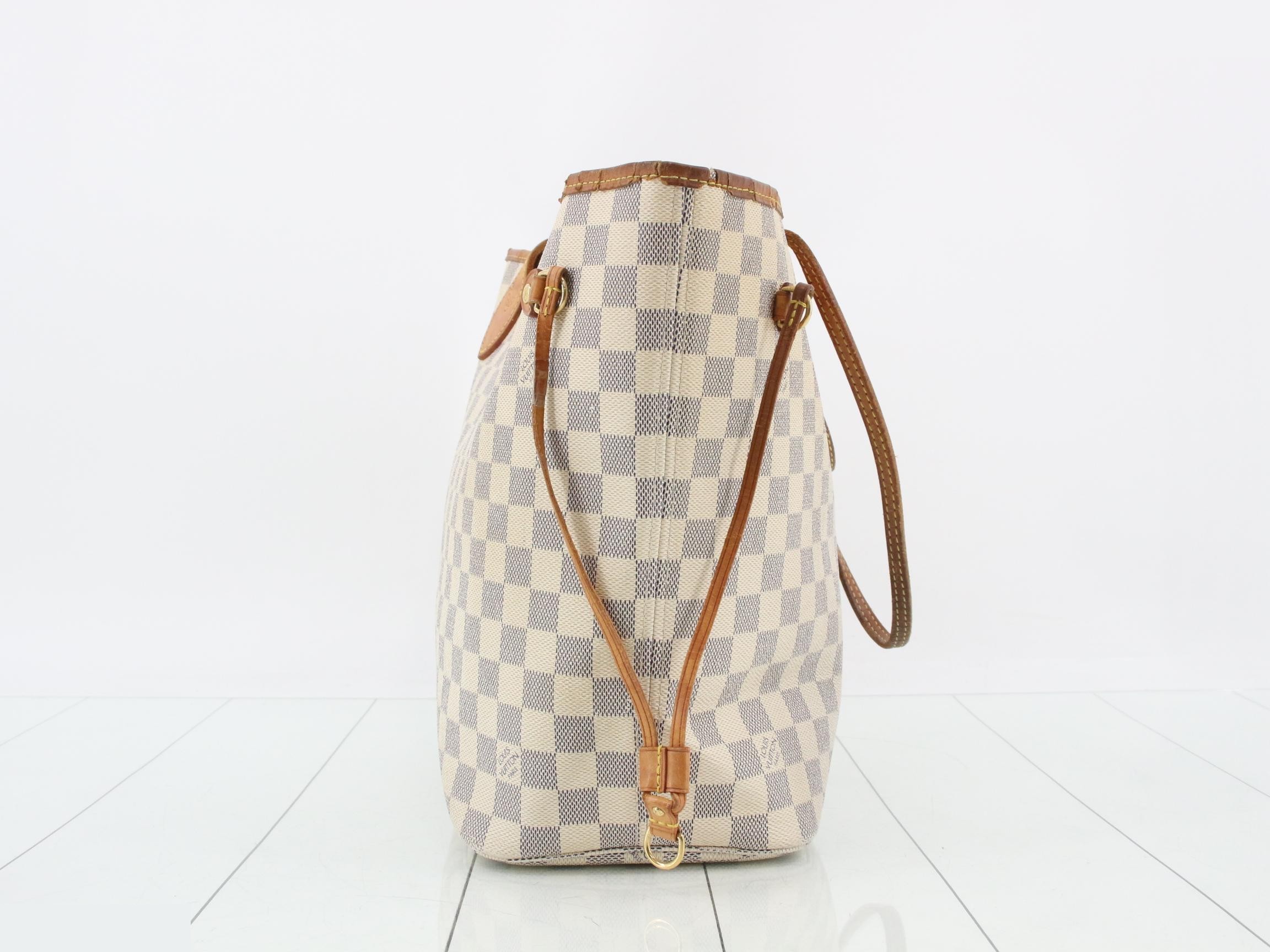 Damier Azur Neverfull MM AR3182 — view 3