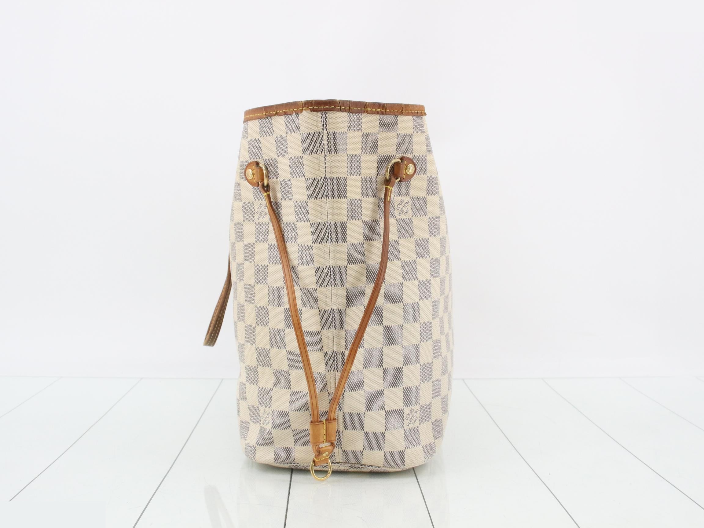 Damier Azur Neverfull MM AR3182 — view 4