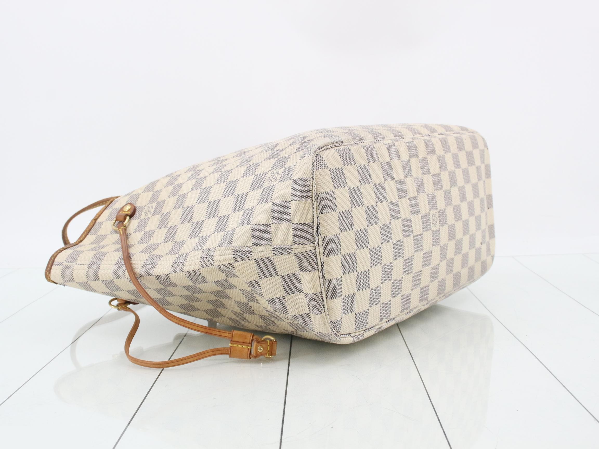 Damier Azur Neverfull MM AR3182 — view 5