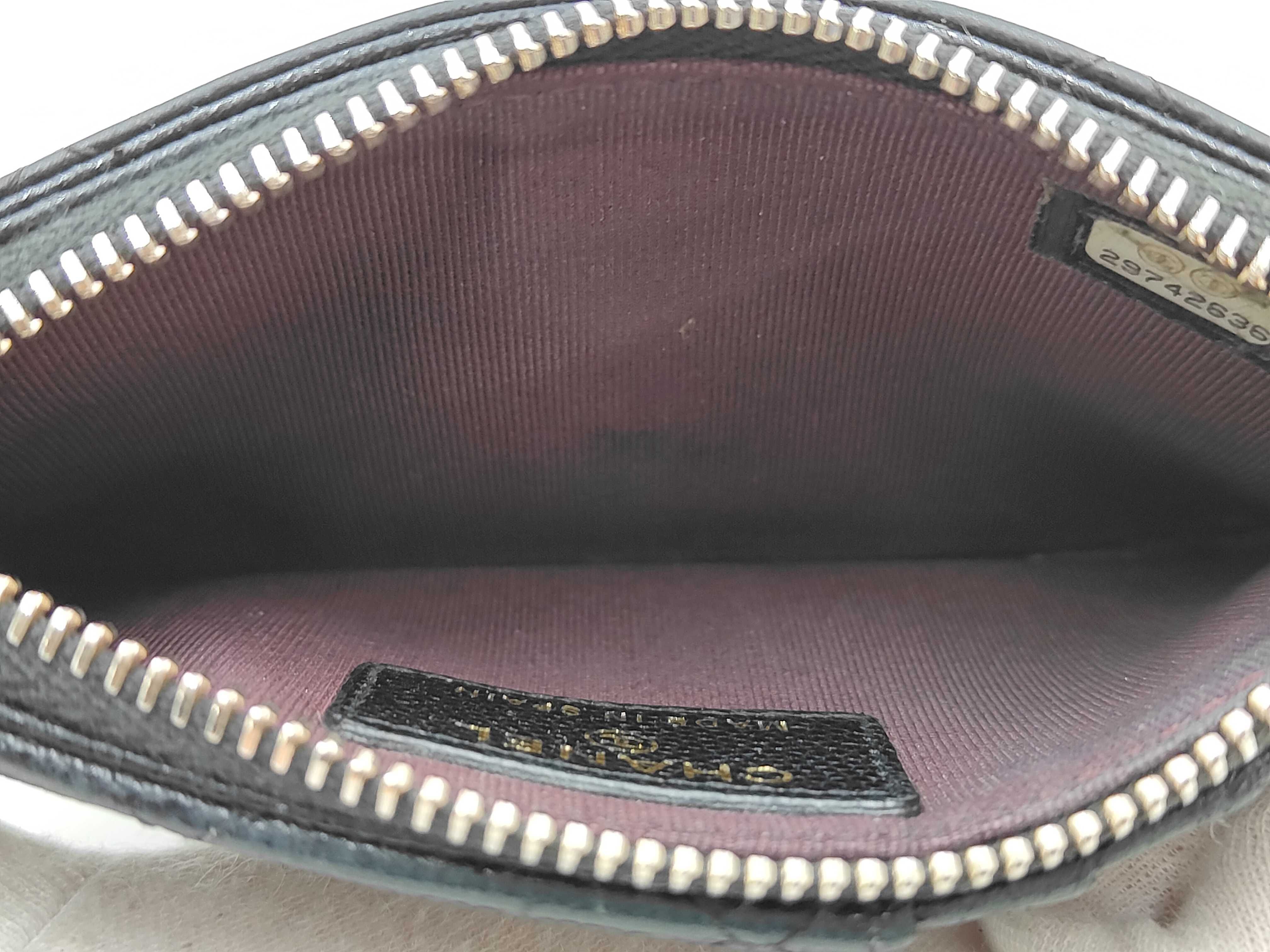 Fragment Case, Caviar Leather, Coco Mark, Black, Complete with Accessories, Card Case — view 6