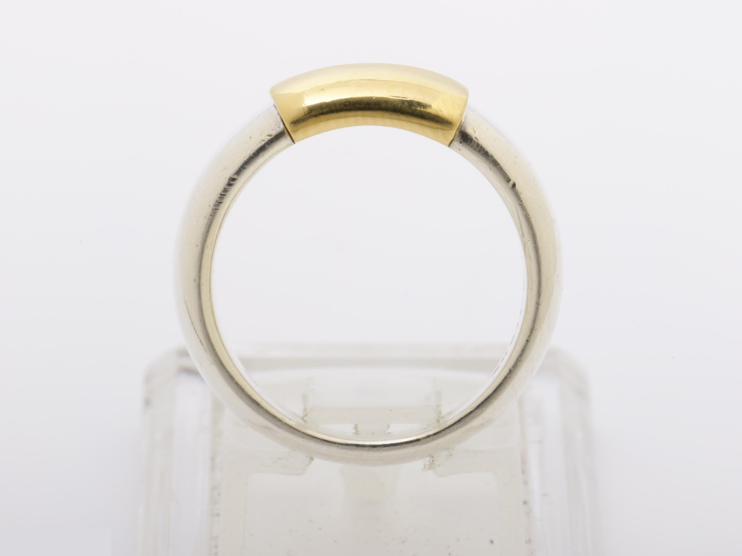 Hercules Combination Ring, 925/750, approx. 7.5g, stamped 49 — view 5
