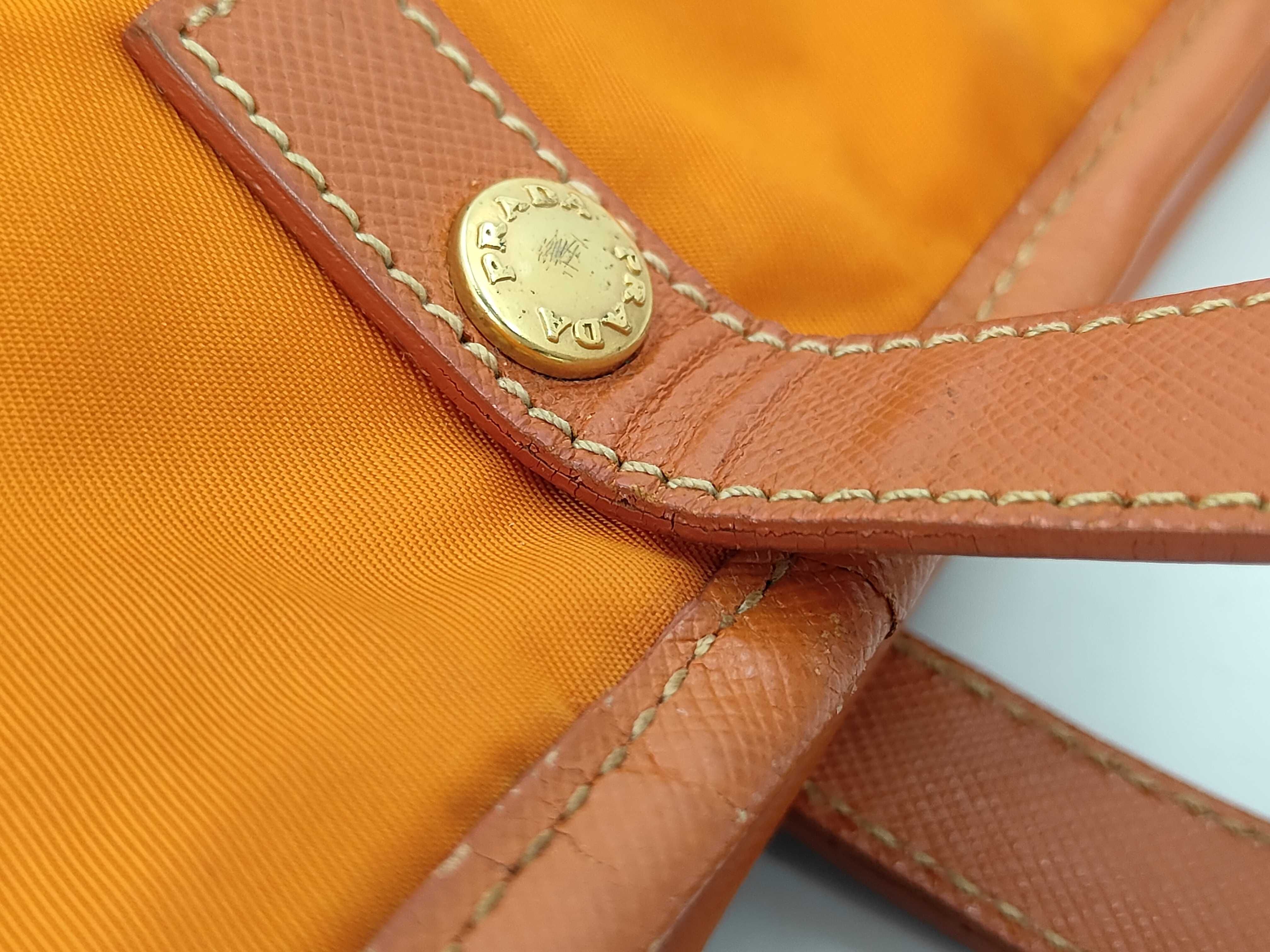 orange tote bag — view 5