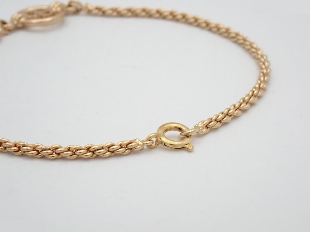 Other items in the line: Precious metal bracelets and bangles (metal), wrist circumference approximately 18.5 cm. — view 3