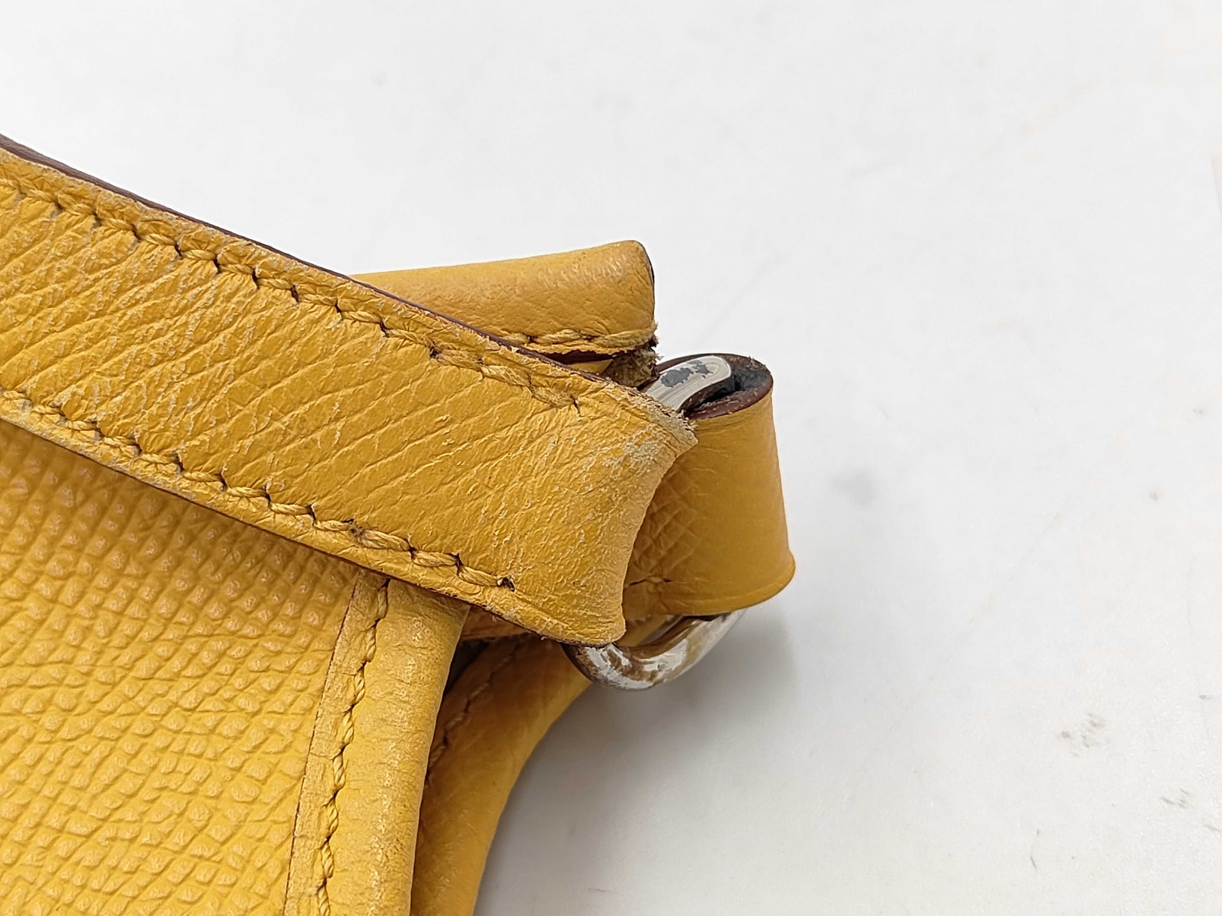 Evelyne TPM Epsom Yellow Shoulder Bag M Stamp — view 11