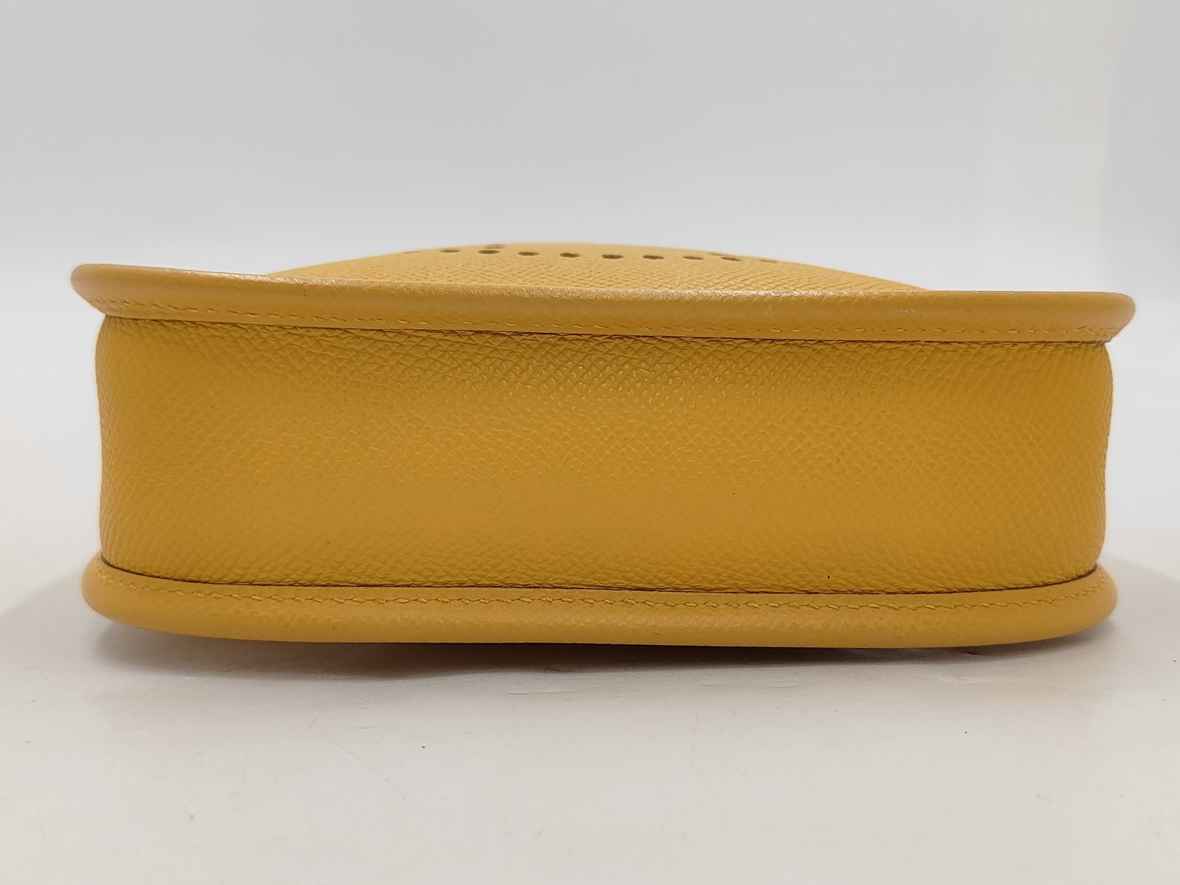 Evelyne TPM Epsom Yellow Shoulder Bag M Stamp — view 5