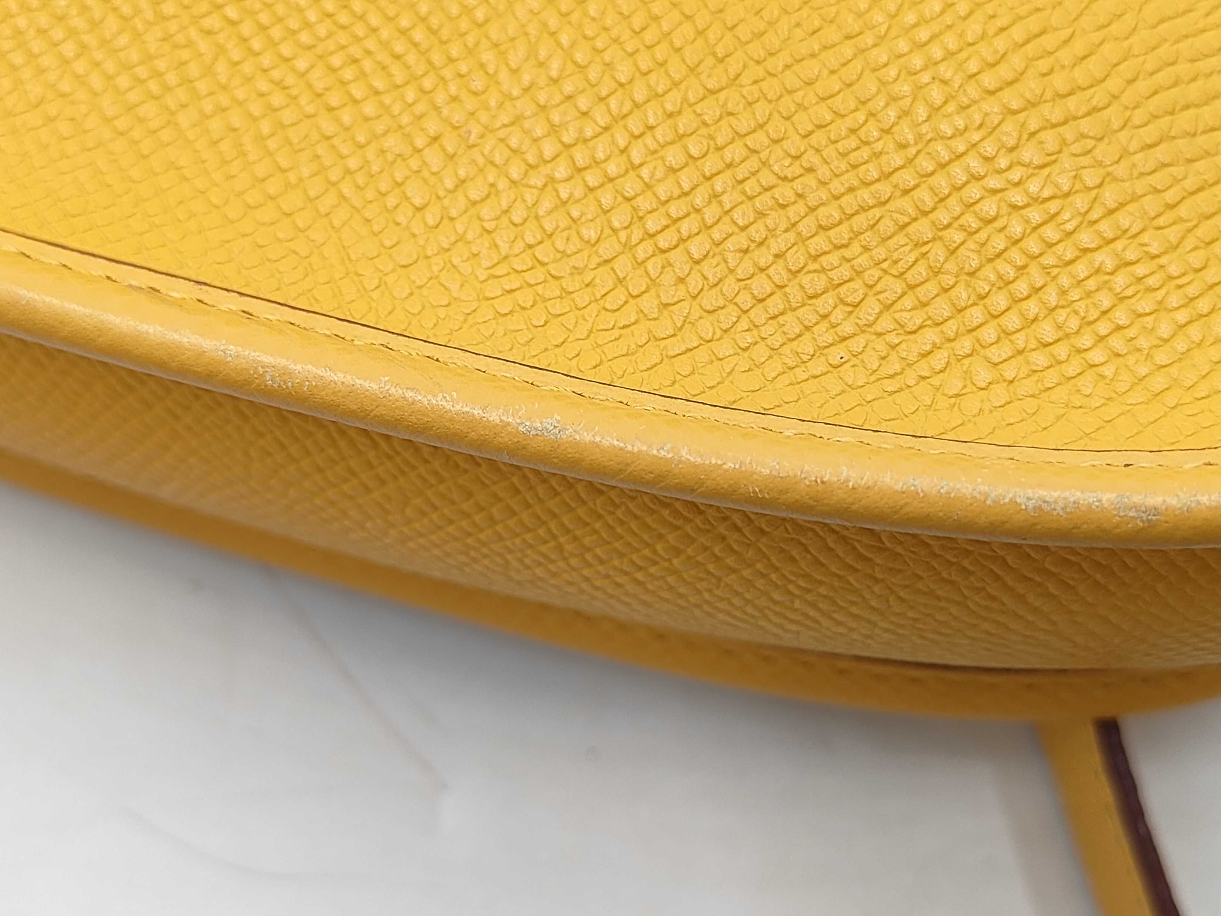 Evelyne TPM Epsom Yellow Shoulder Bag M Stamp — view 10
