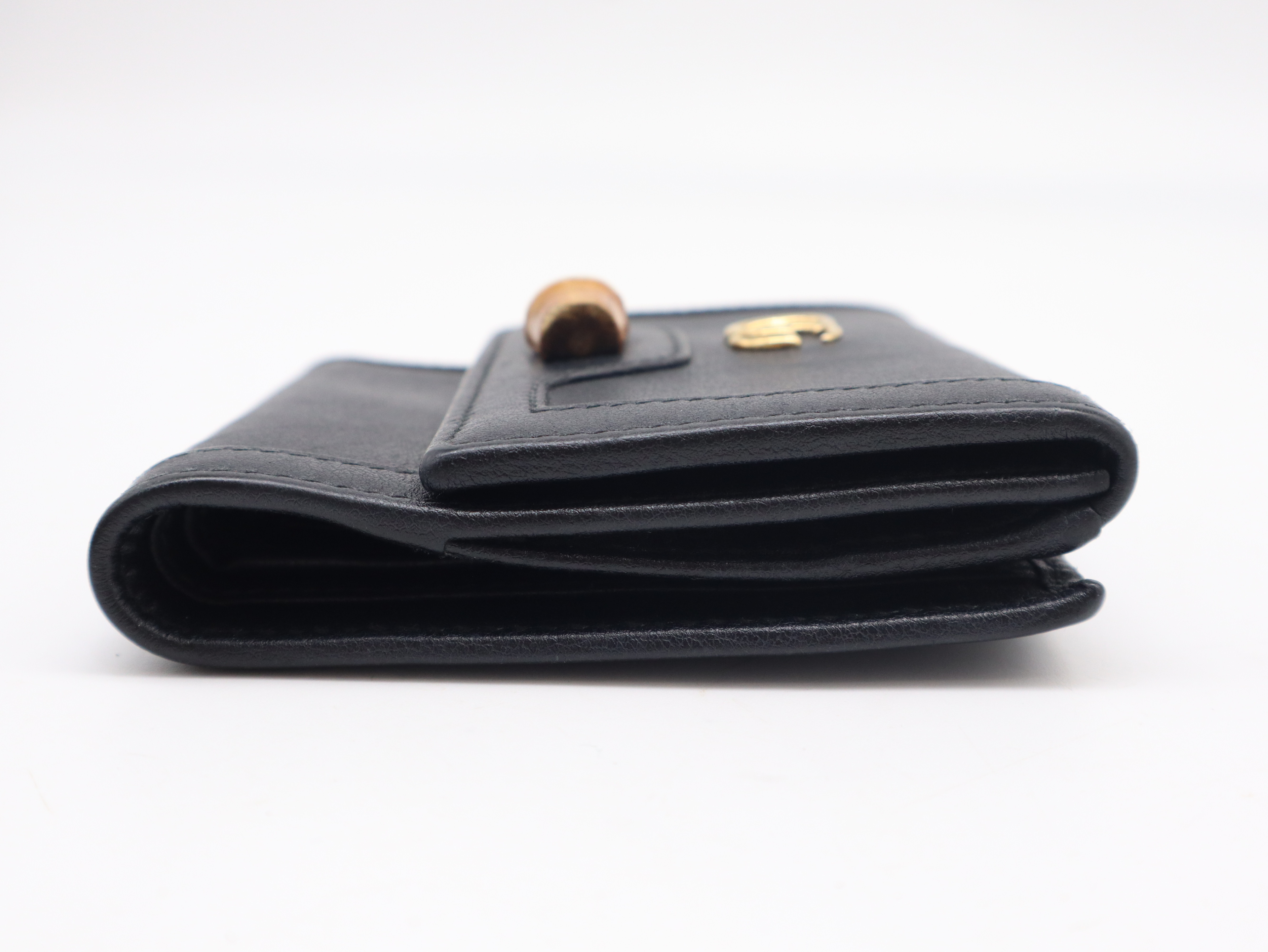 Bi-fold Wallet, Leather, Black — view 6