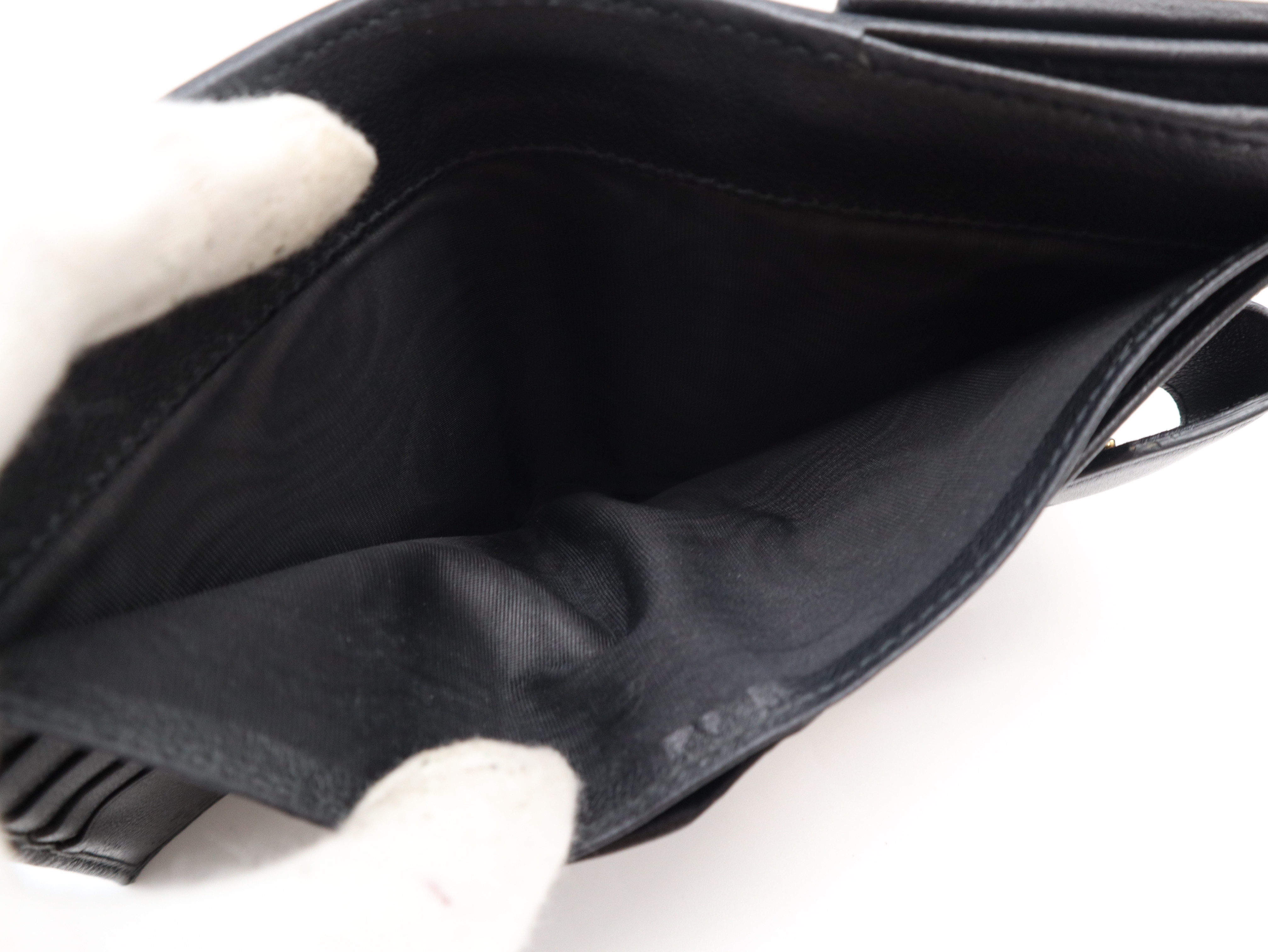 Bi-fold Wallet, Leather, Black — view 9