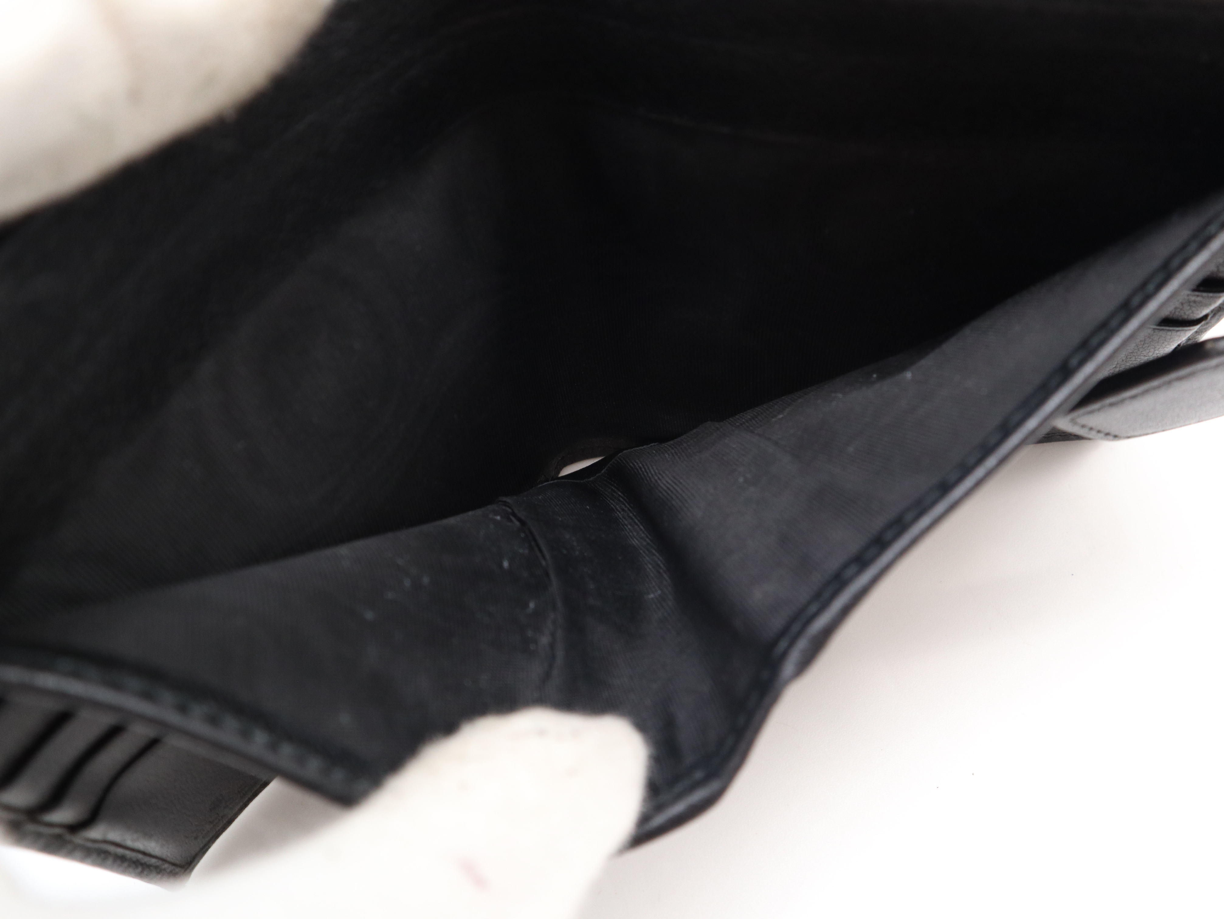 Bi-fold Wallet, Leather, Black — view 10