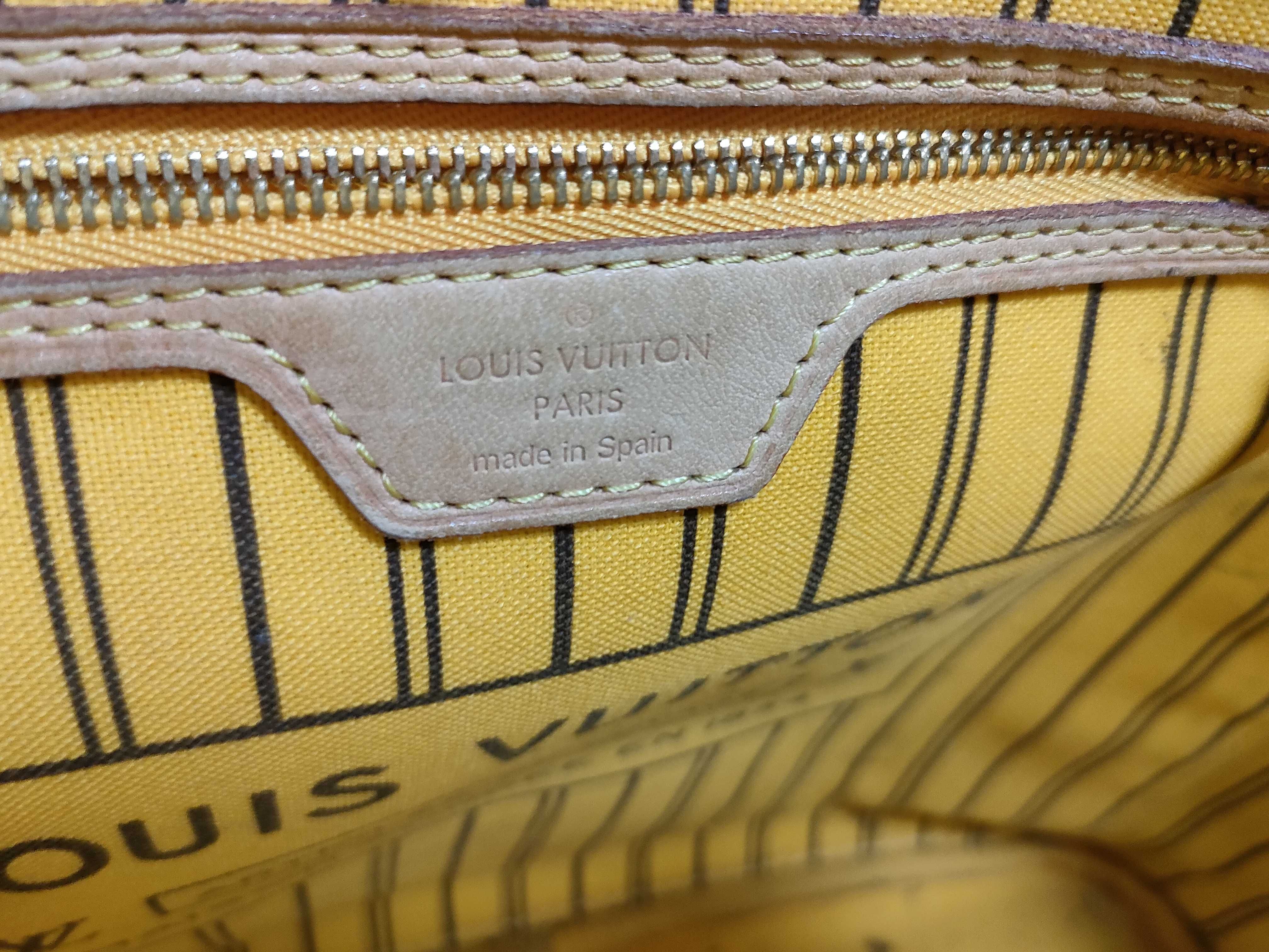 Monogram Vuitton Neverfull Monogram Tote Bag — view 9
