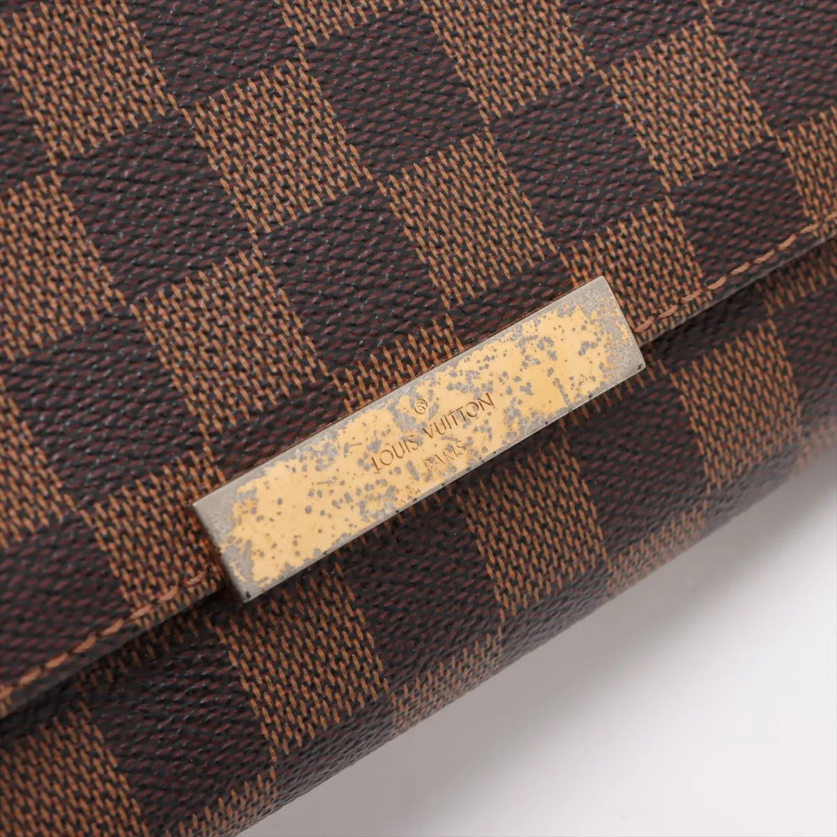 Damier Favorite PM N41276 FL2153 Brown — view 12