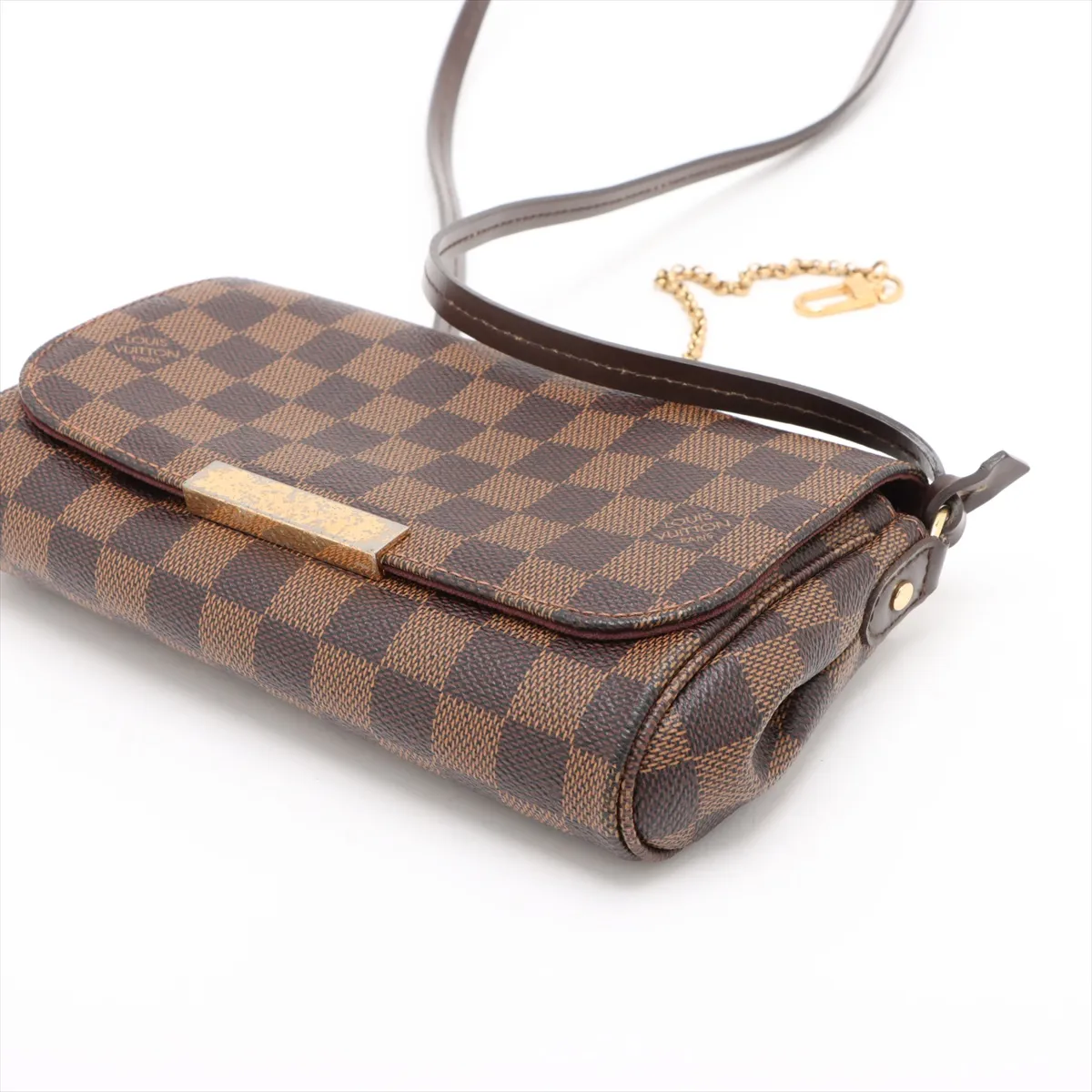 Damier Favorite PM N41276 FL2153 Brown — view 3