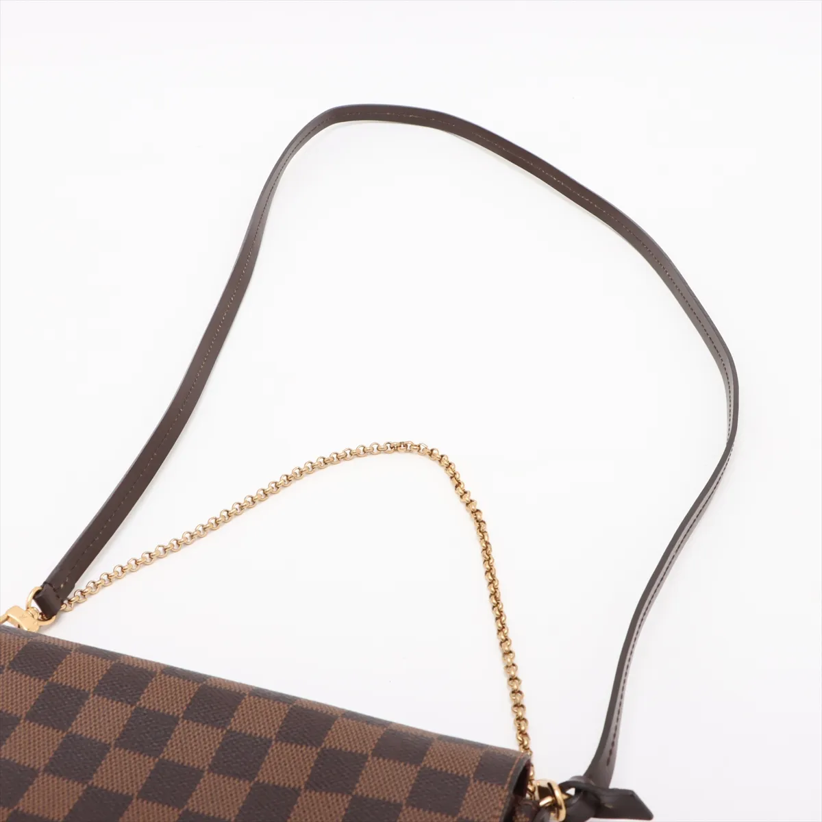 Damier Favorite PM N41276 FL2153 Brown — view 5