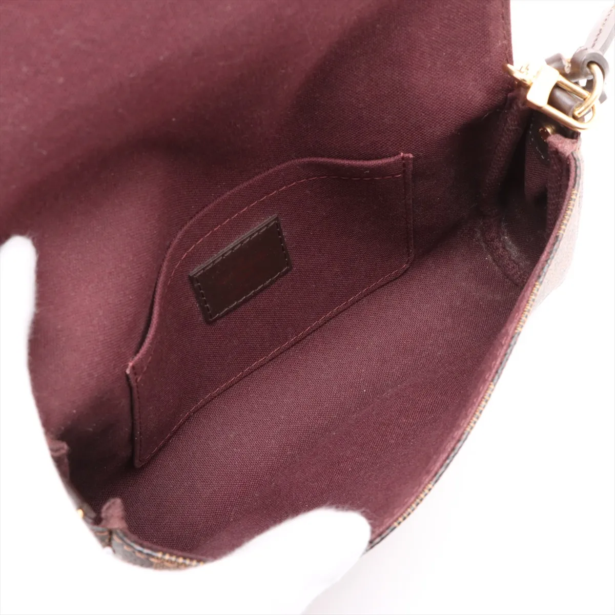 Damier Favorite PM N41276 FL2153 Brown — view 6