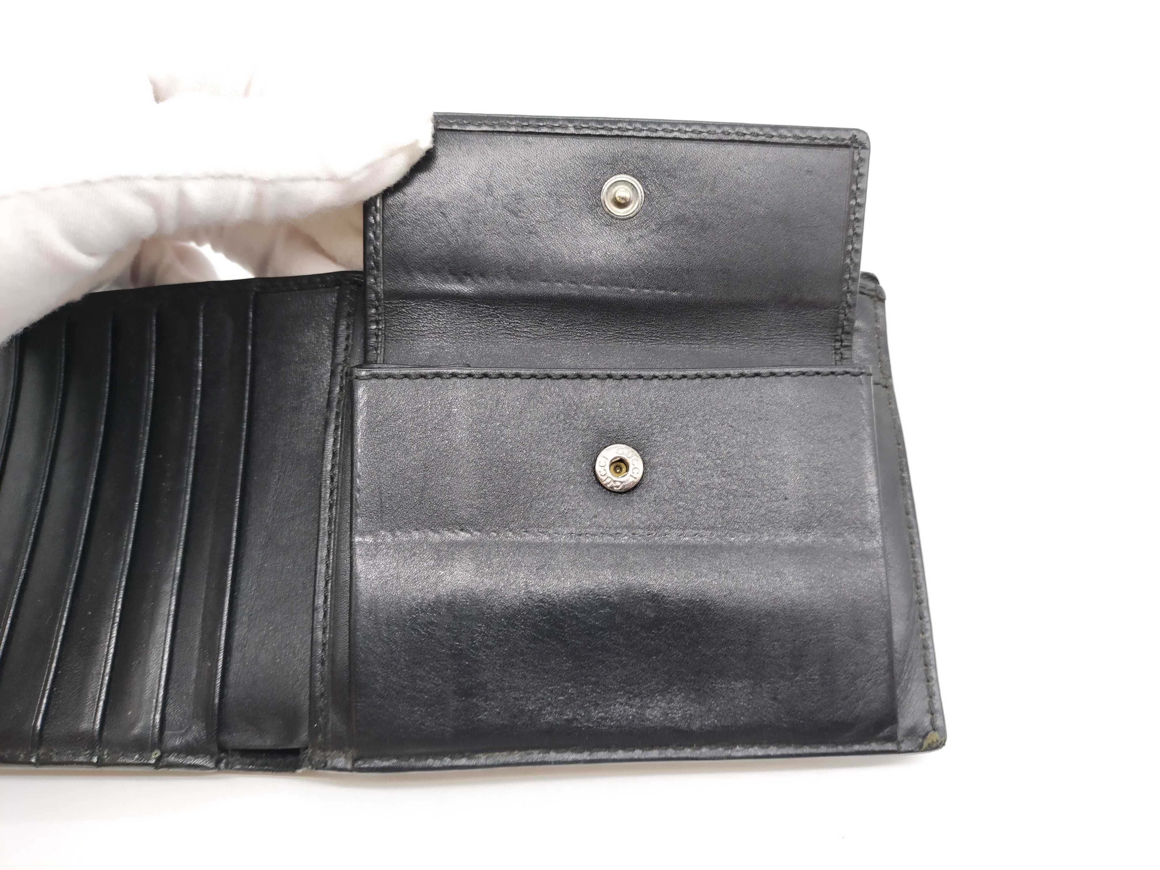 Guccissima folding wallet, black, 146226 wallet — view 11