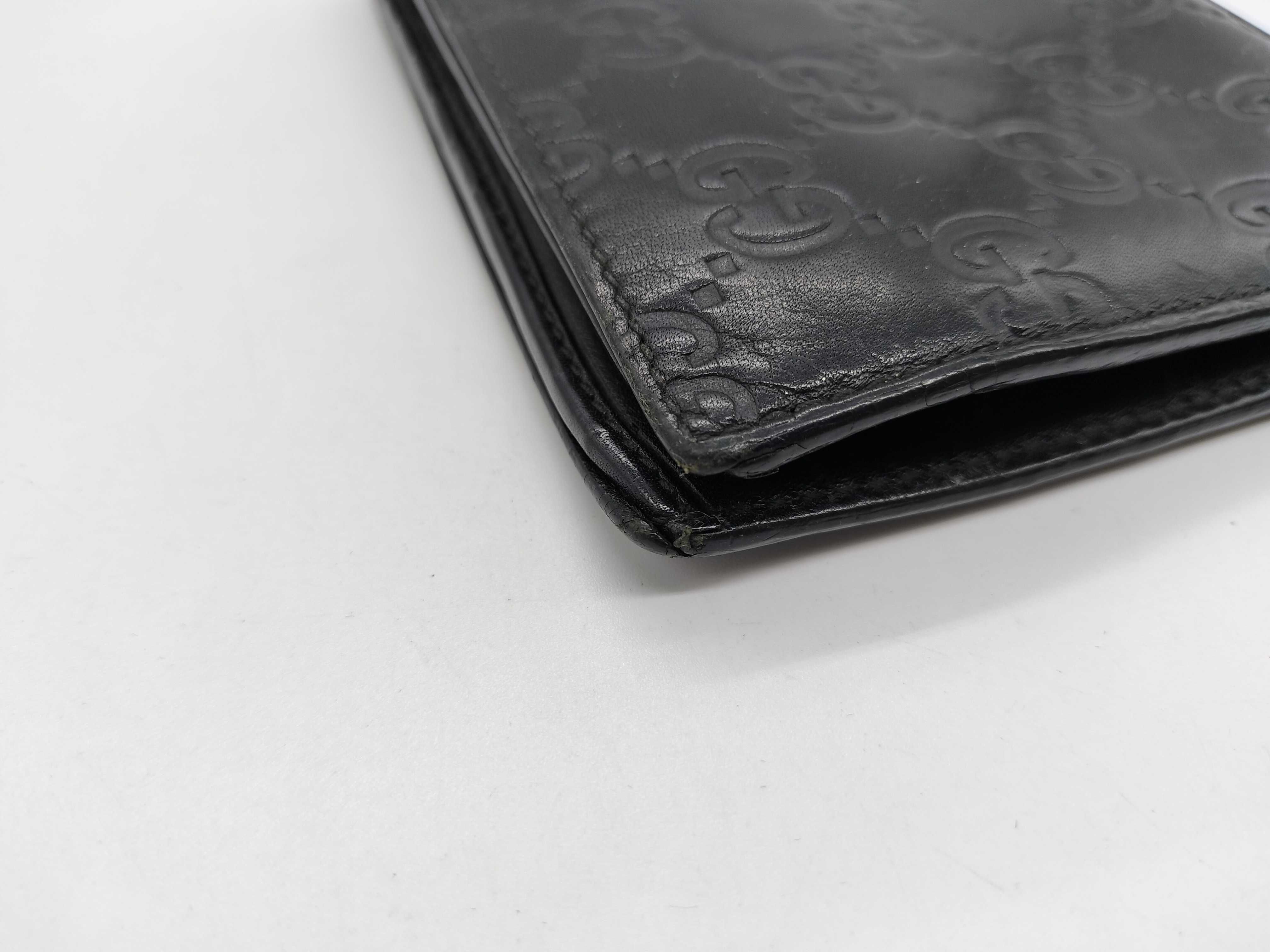 Guccissima folding wallet, black, 146226 wallet — view 15