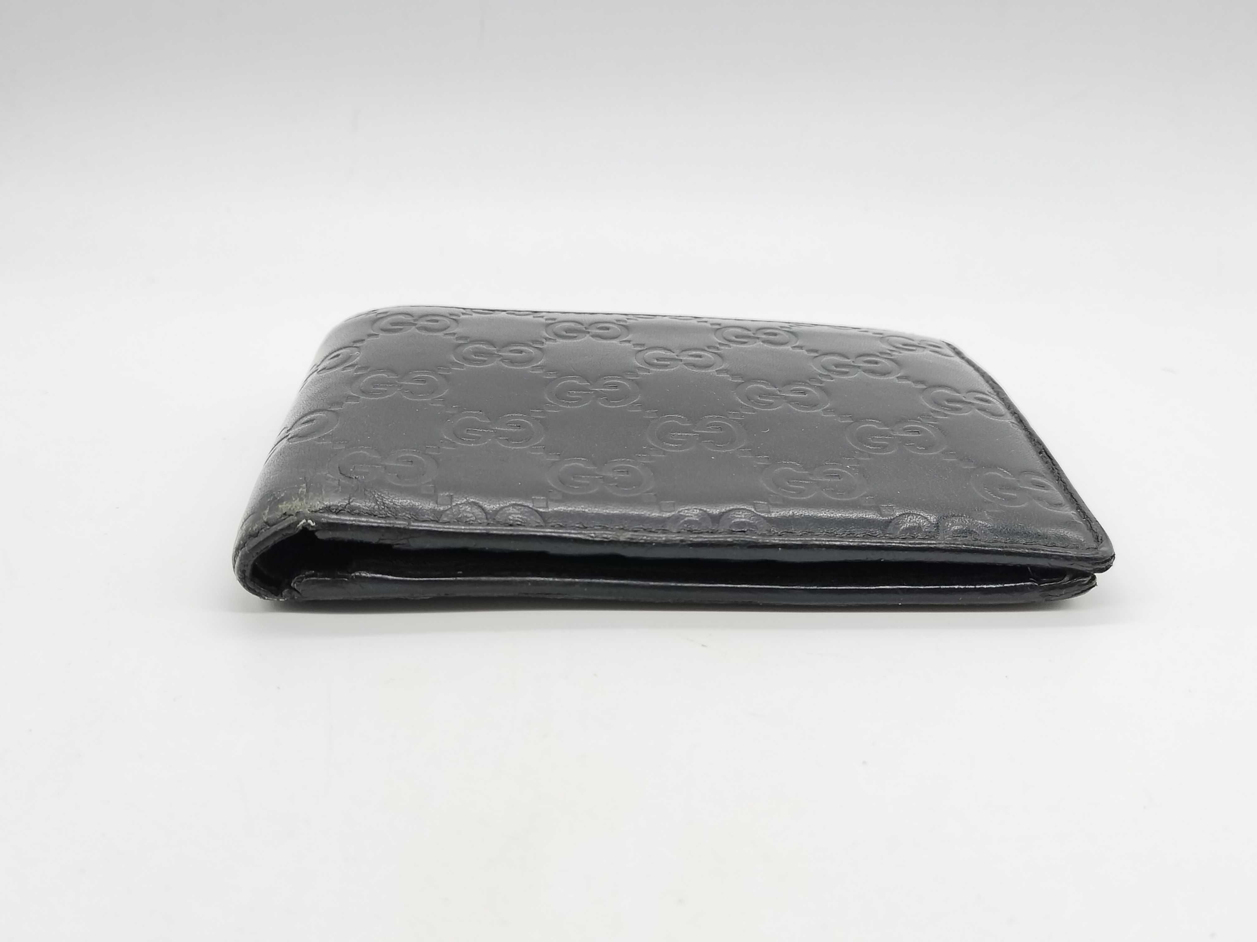 Guccissima folding wallet, black, 146226 wallet — view 3