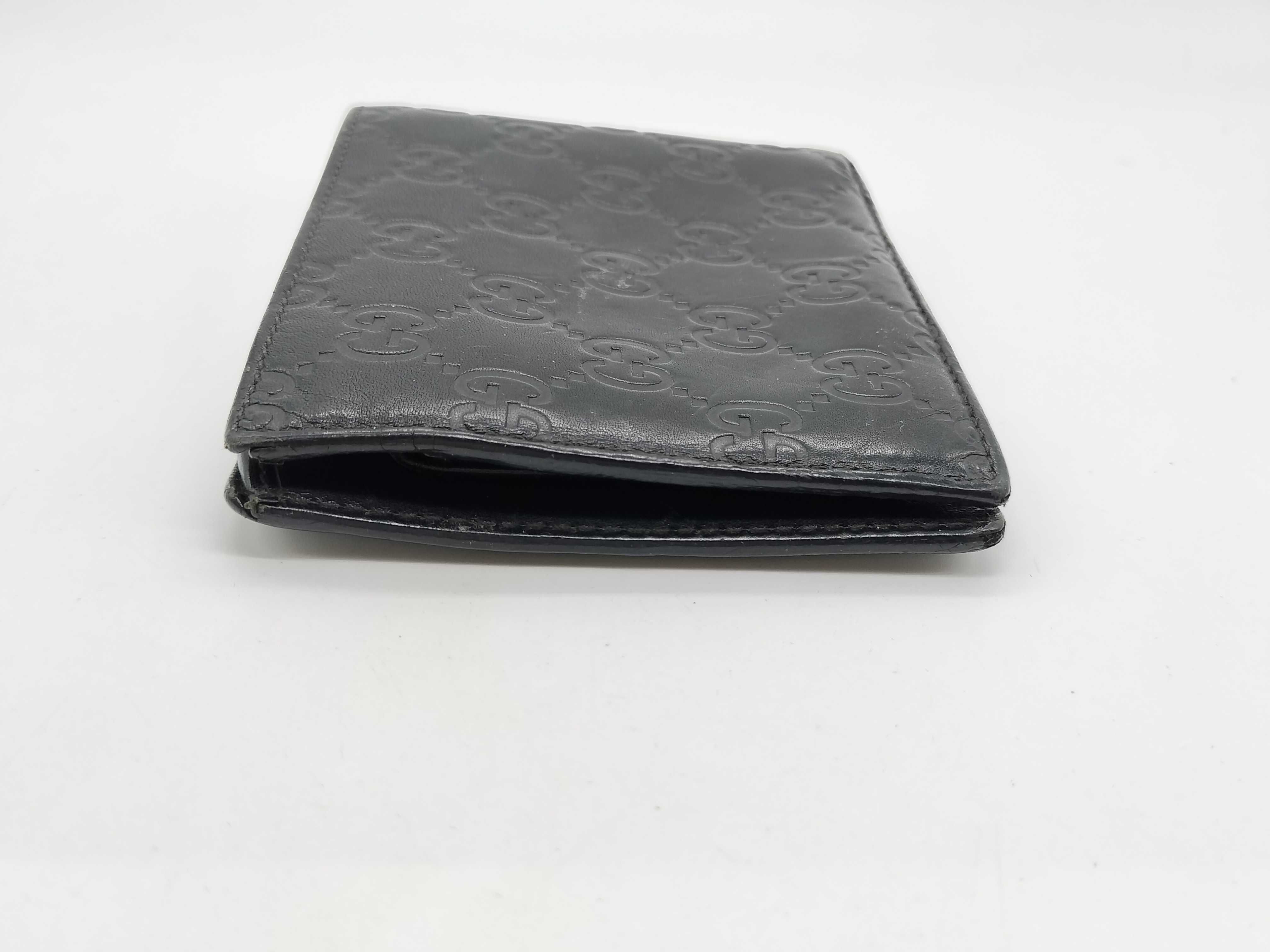 Guccissima folding wallet, black, 146226 wallet — view 6