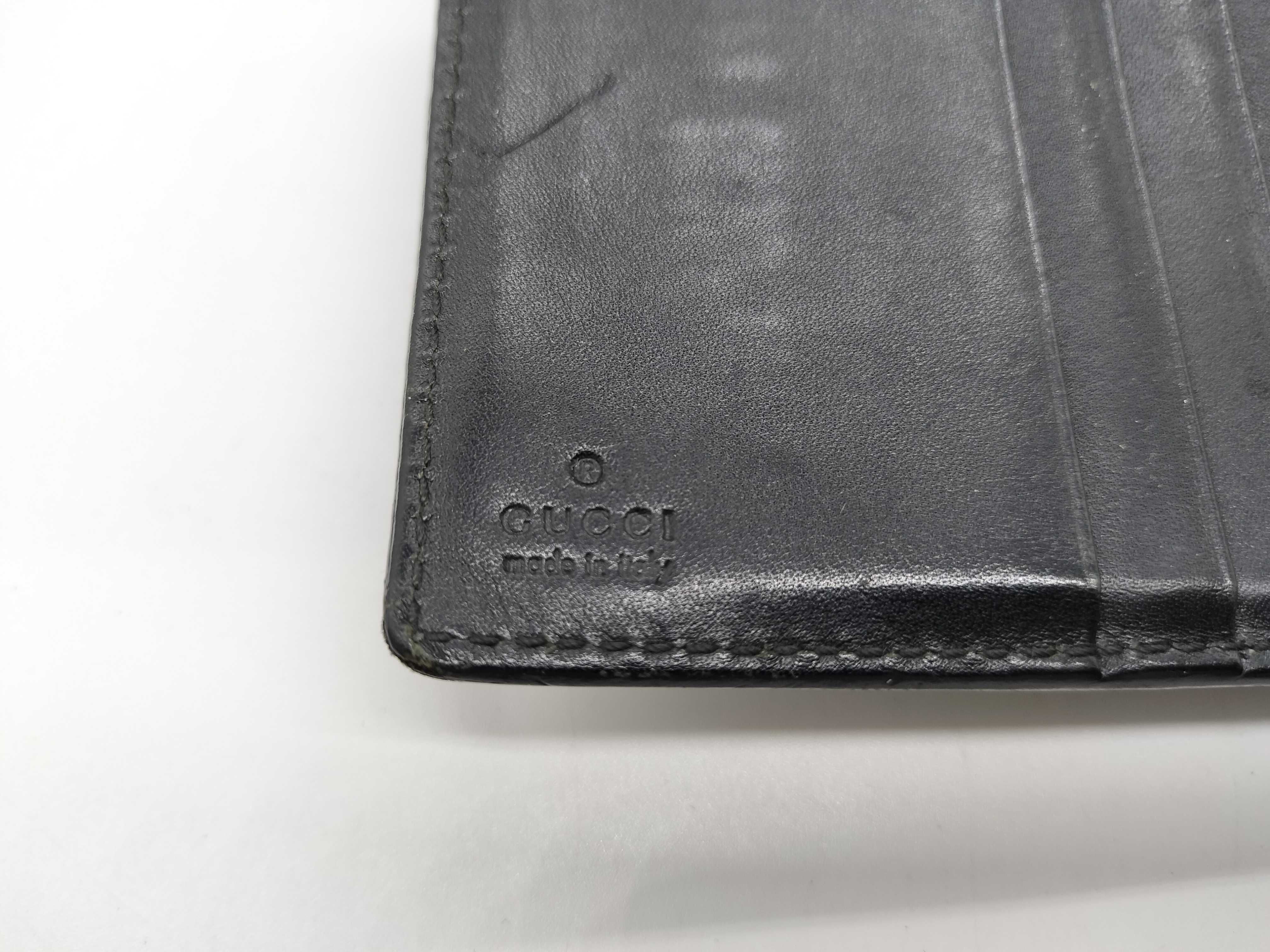 Guccissima folding wallet, black, 146226 wallet — view 9