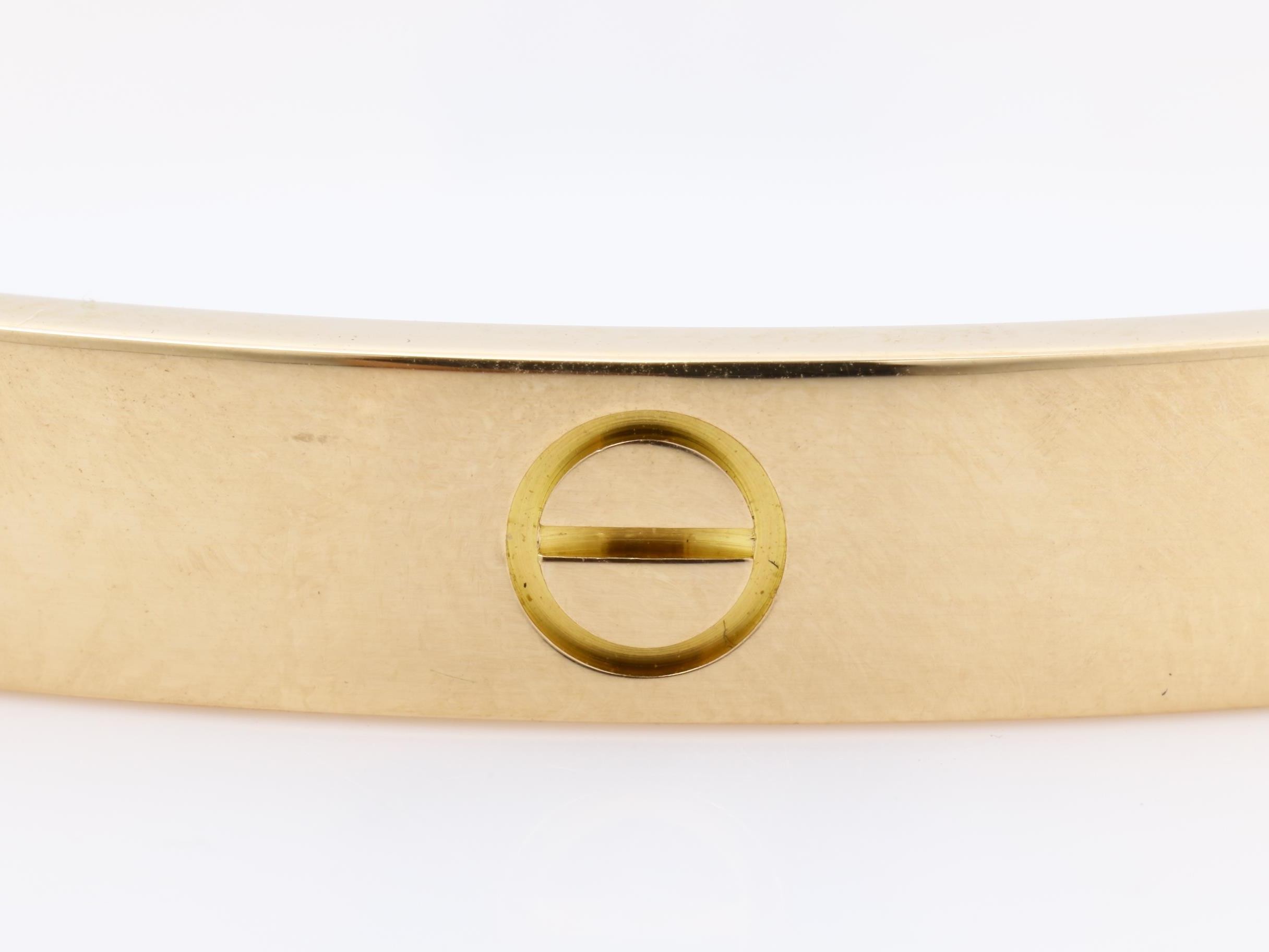 Love Series (Precious Metal) Bracelet/Bangle (Metal) 750PG 30.1g — view 2